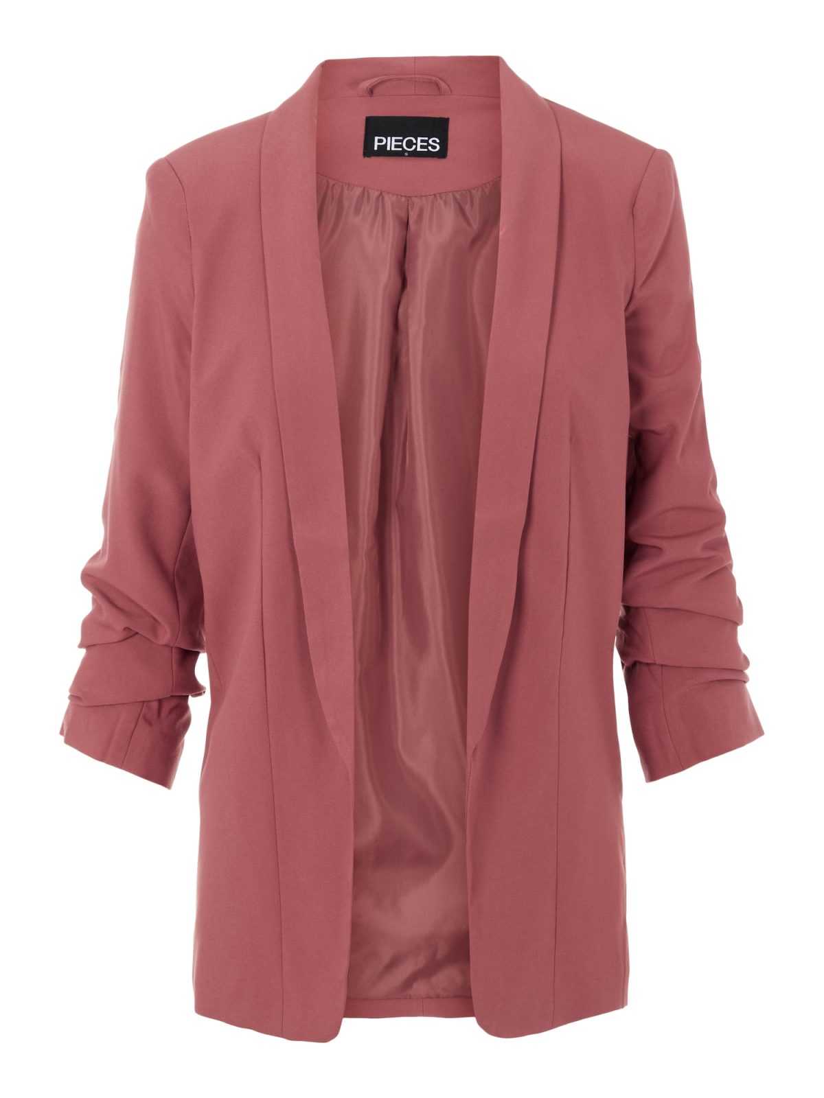PIECES Blazer  pastelno rdeča