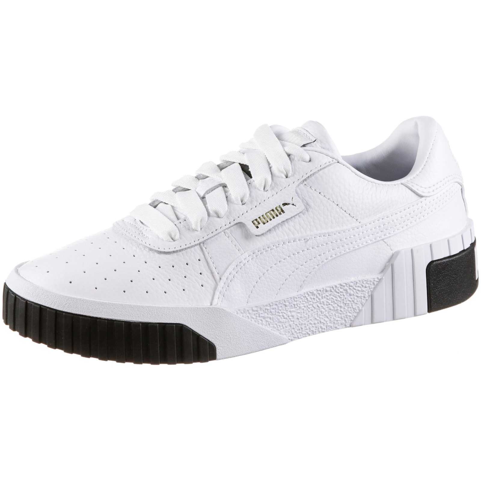 PUMA Nizke superge 'Cali'  črna / bela