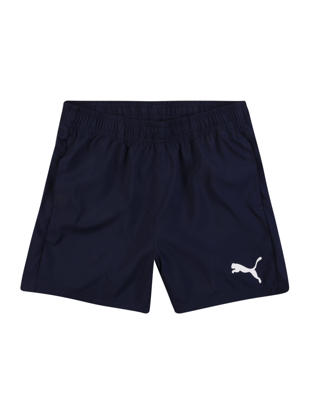 PUMA Športne hlače  temno modra / srebrna