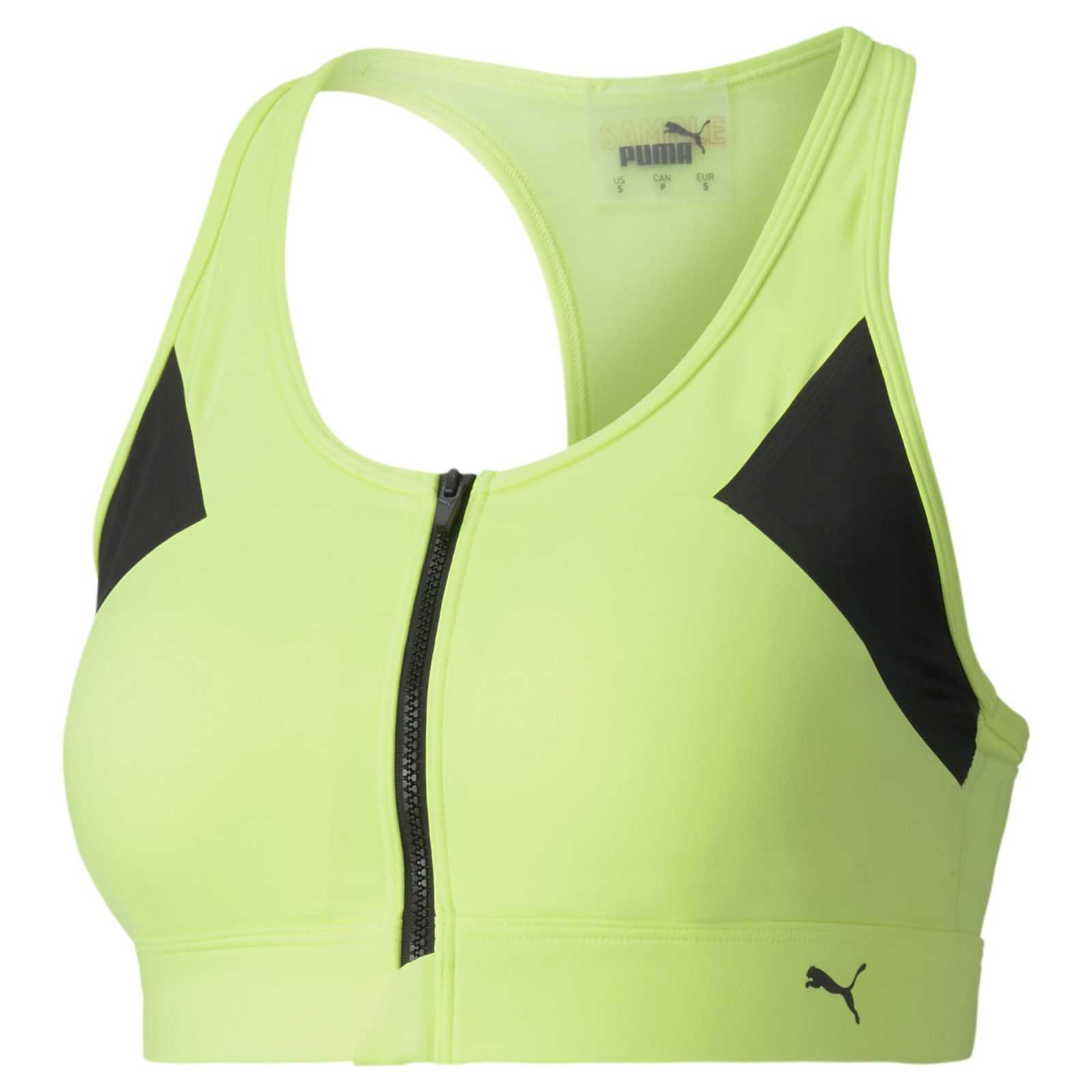 PUMA Športni nederček  rumena / črna