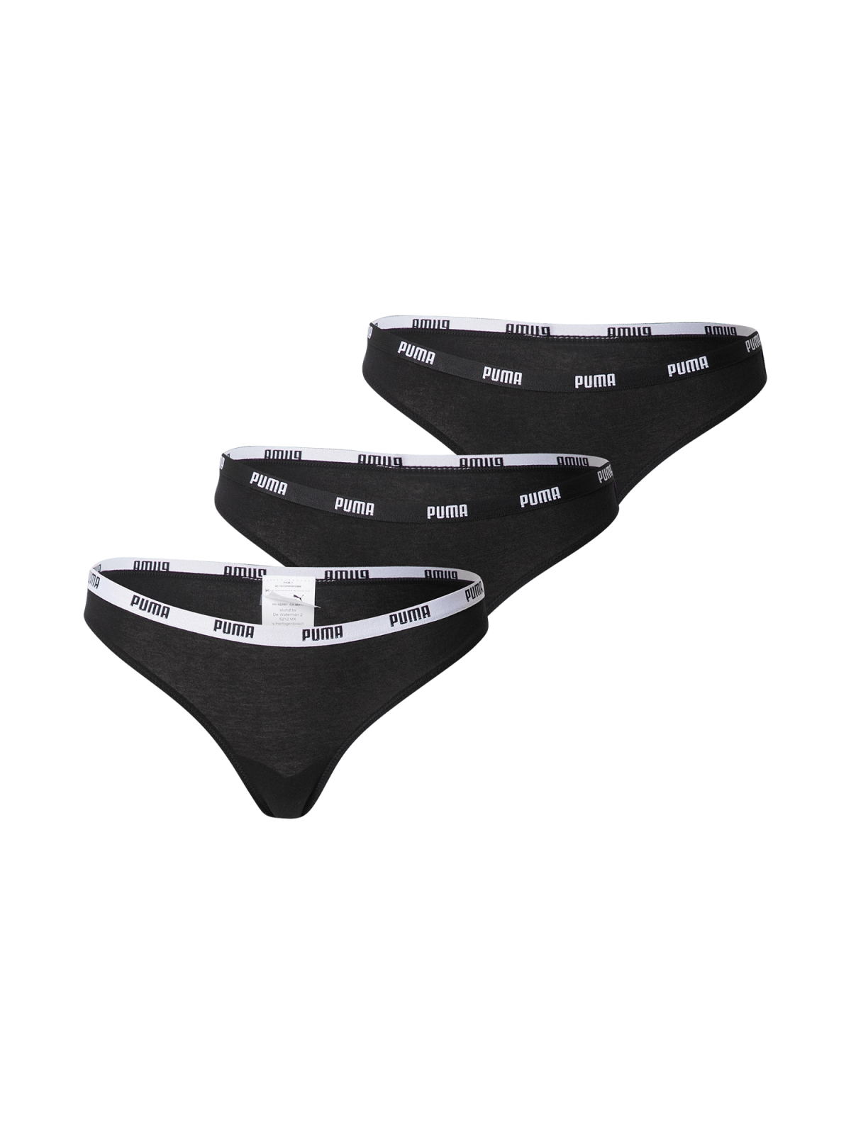 PUMA Tangice  črna / bela