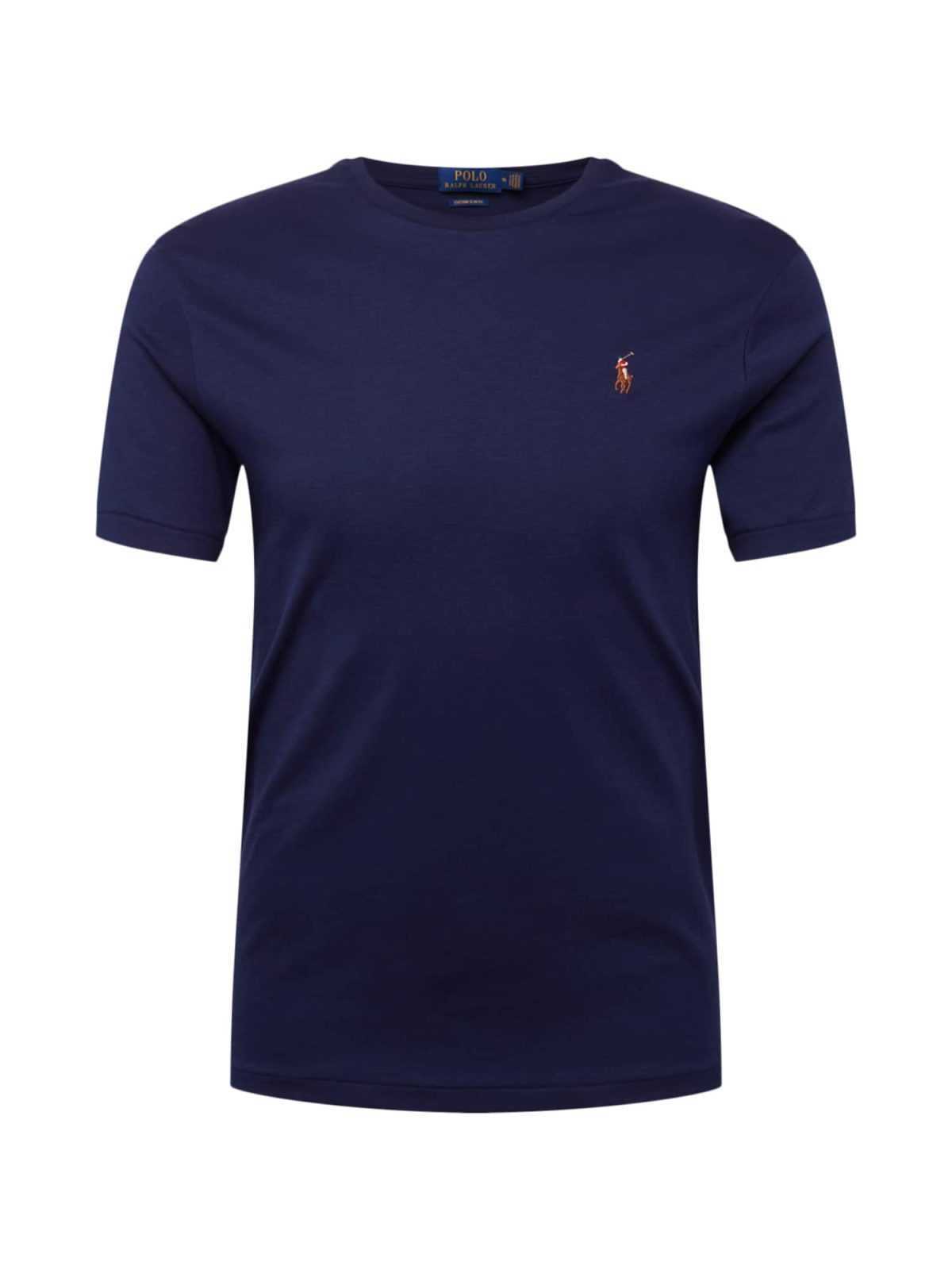 Polo Ralph Lauren Majica  kremna / mornarska / rjava / rdeča