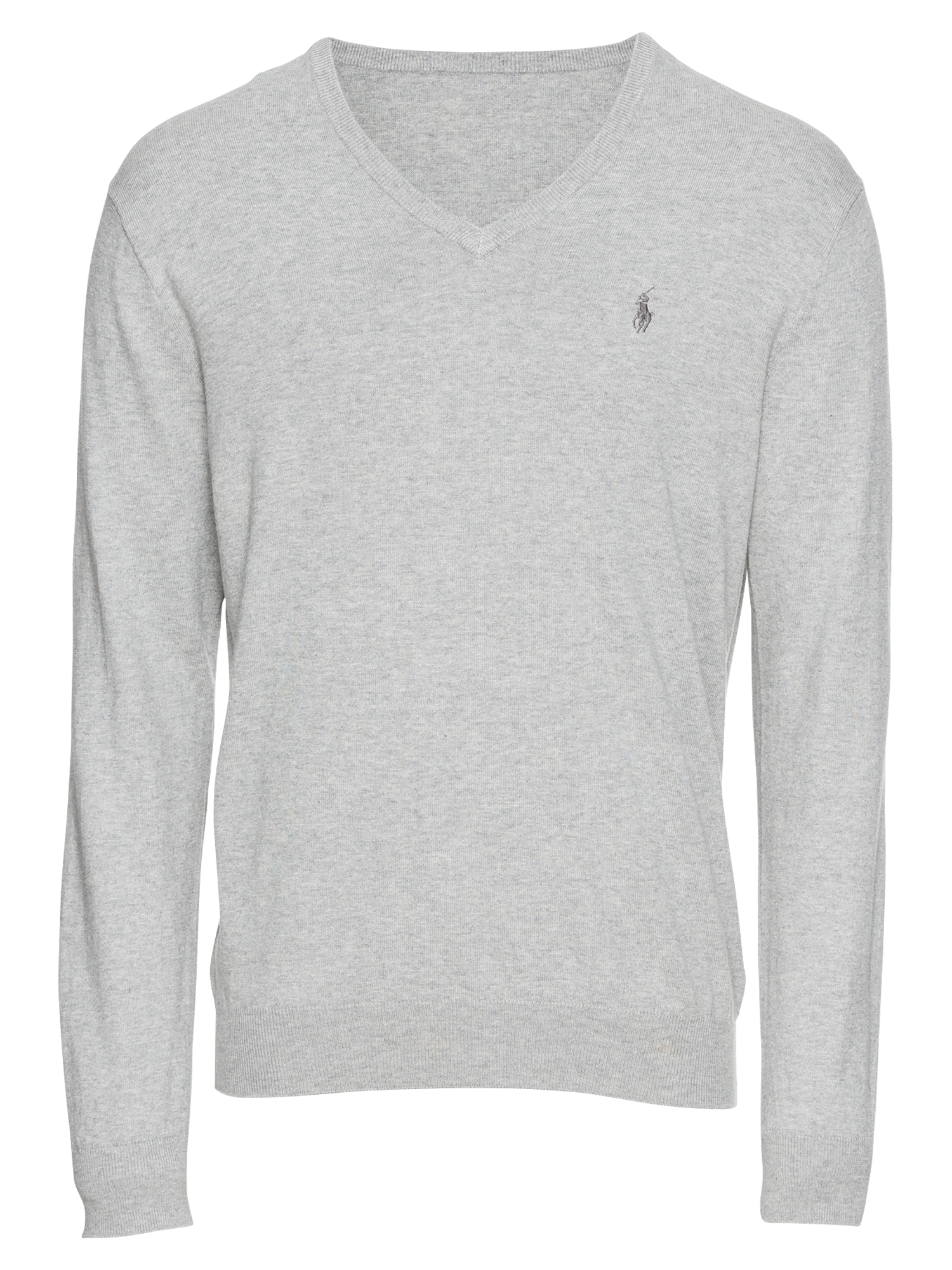Polo Ralph Lauren Pulover 'LS SF VN PP-LONG SLEEVE-SWEATER'  siva