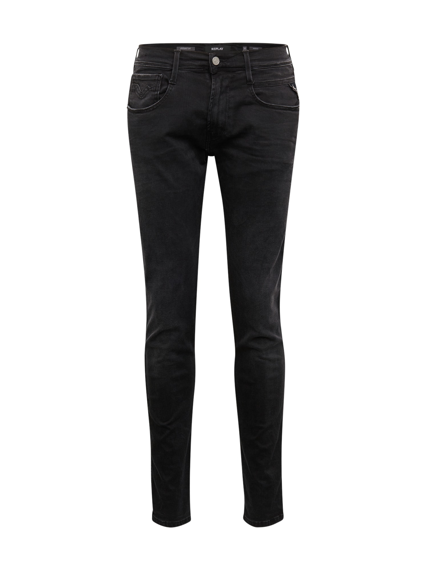 REPLAY Kavbojke 'Anbass'  črn denim