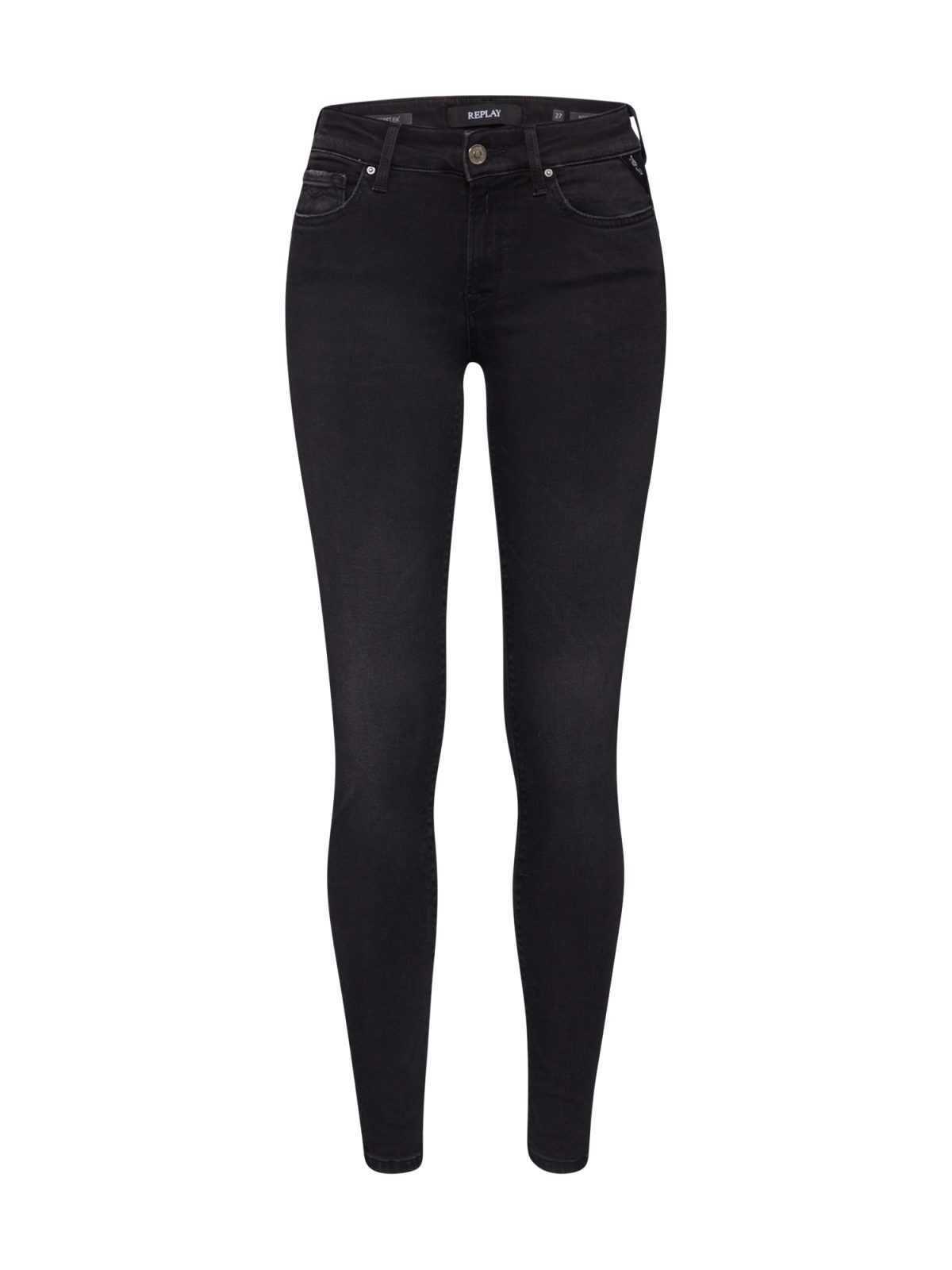 REPLAY Kavbojke 'New Luz'  črn denim