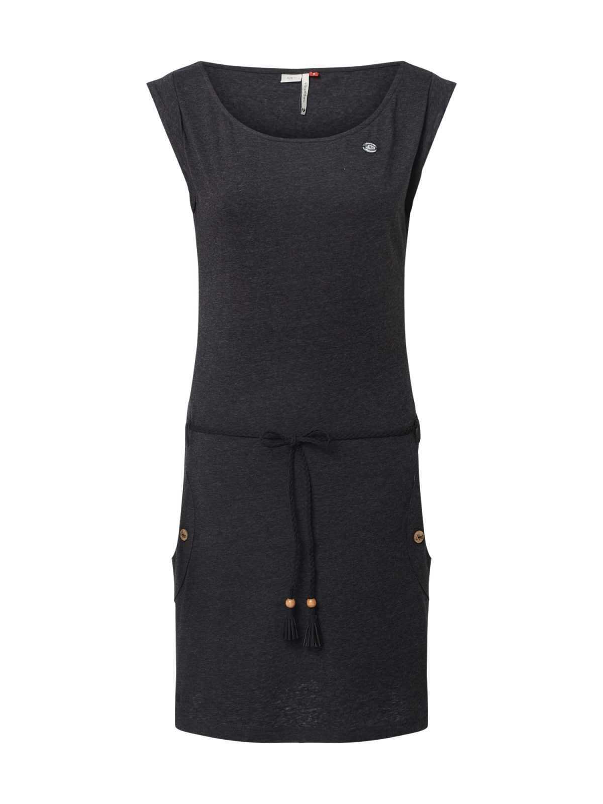 Ragwear Poletna obleka  črna
