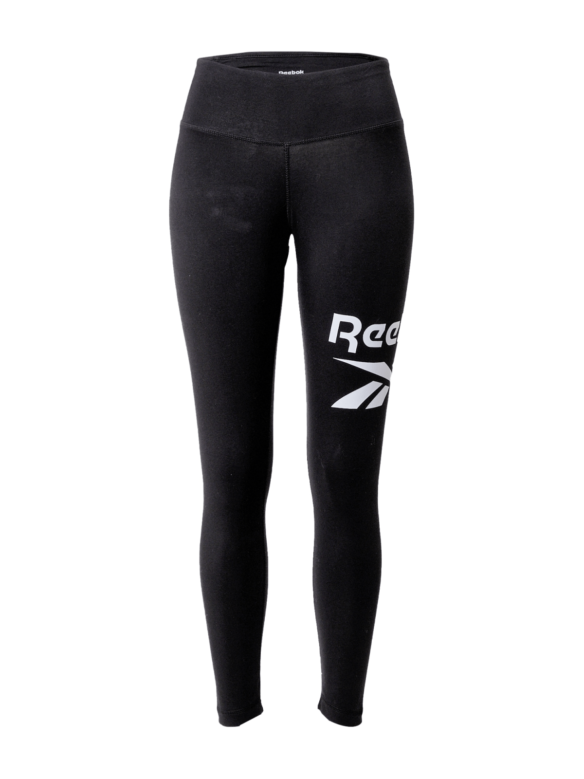 Reebok Sport Športne hlače  črna / bela