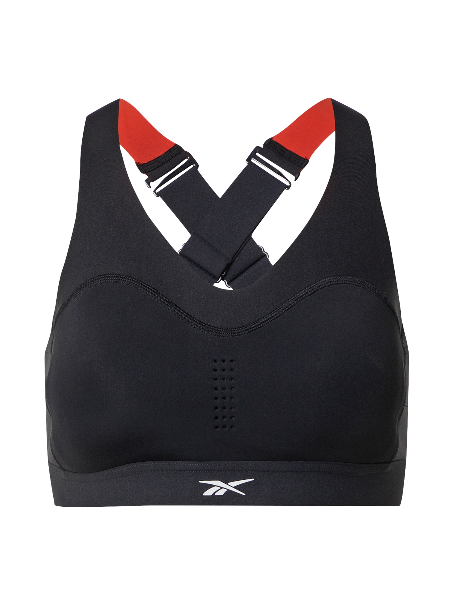 Reebok Sport Športni nederček 'PureMove +'  rdeča / črna / bela