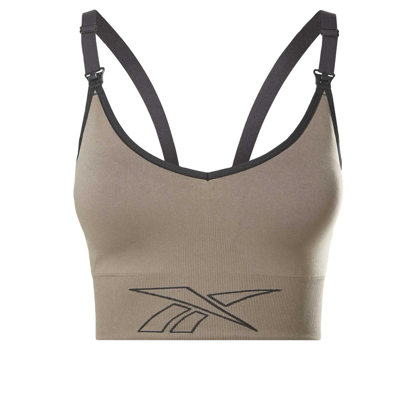 Reebok Sport Športni nederček  barva blata