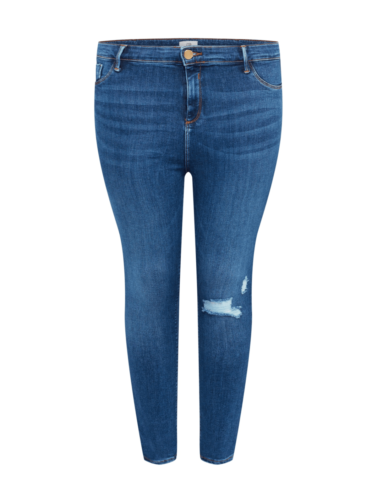 River Island Plus Kavbojke 'Molly'  moder denim