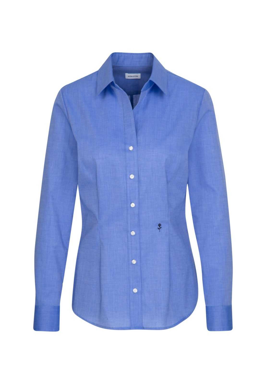 SEIDENSTICKER Bluza 'Schwarze Rose'  modra