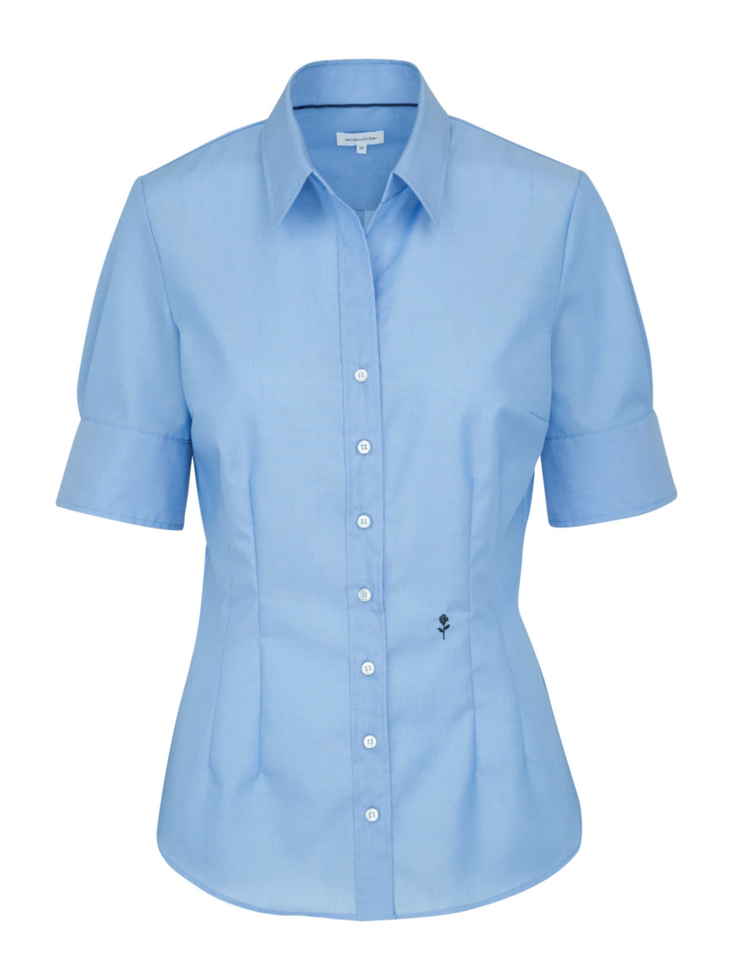 SEIDENSTICKER Bluza 'Schwarze Rose'  modra