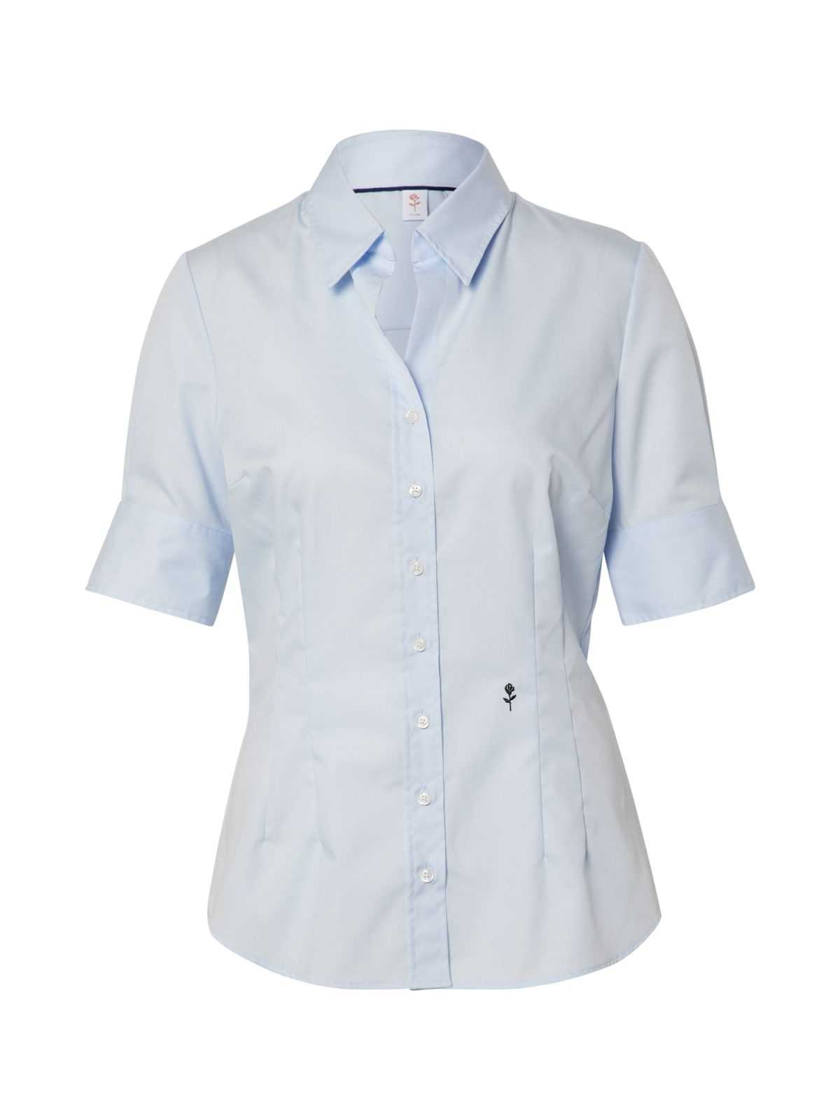 SEIDENSTICKER Bluza 'Schwarze Rose'  svetlo modra