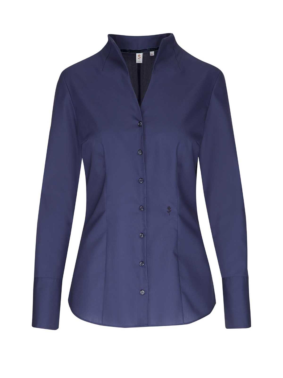SEIDENSTICKER Bluza 'Schwarze Rose'  temno modra