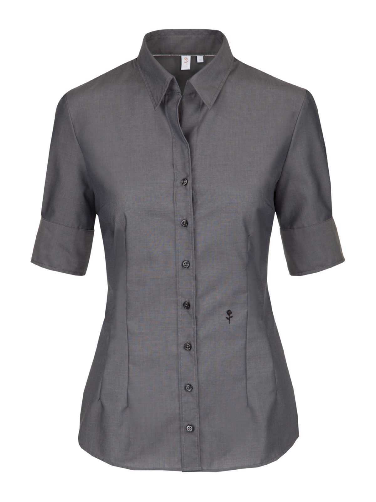 SEIDENSTICKER Bluza 'Schwarze Rose'  temno siva