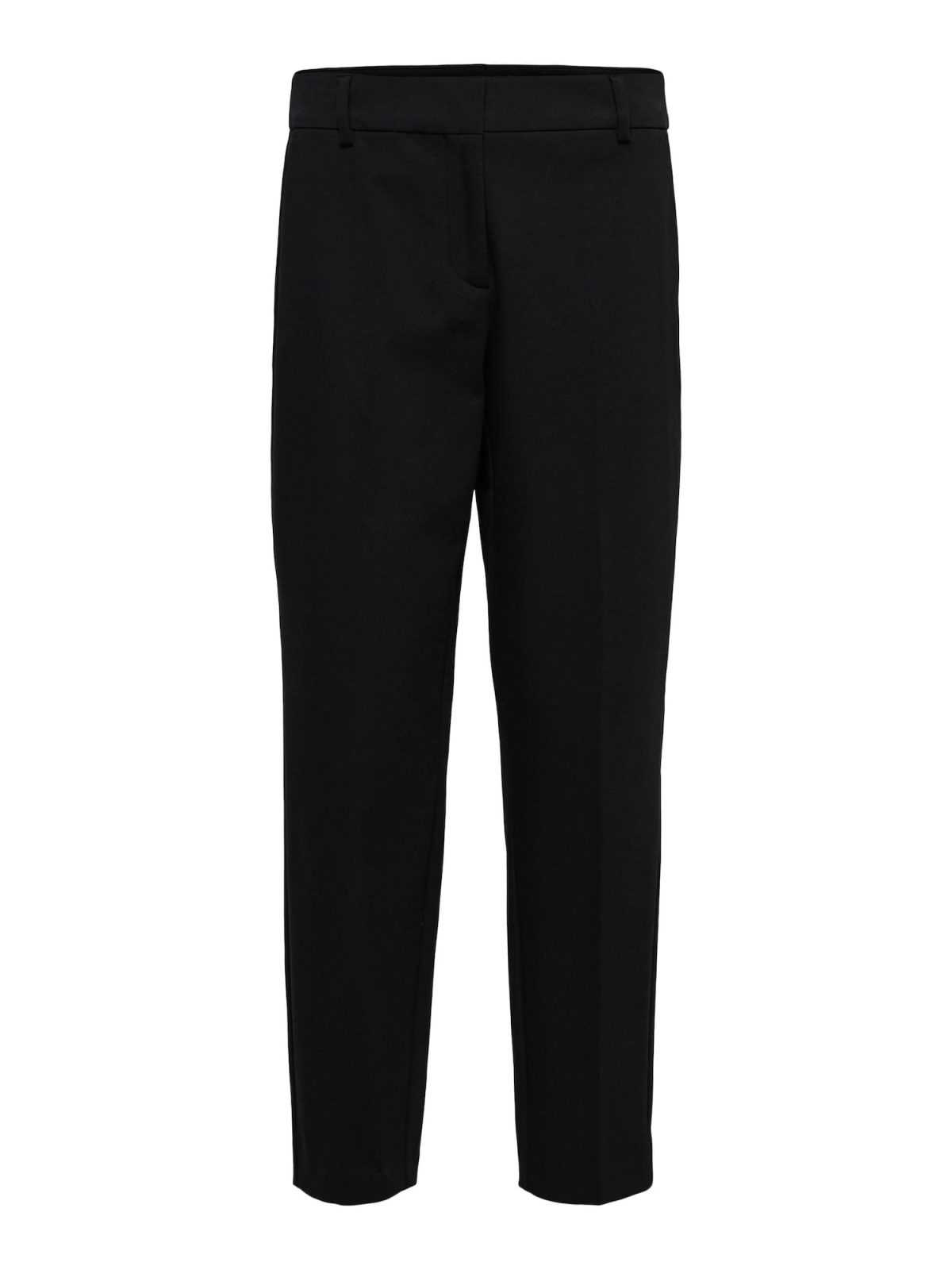 SELECTED FEMME Hlače na rob 'Ria'  črna