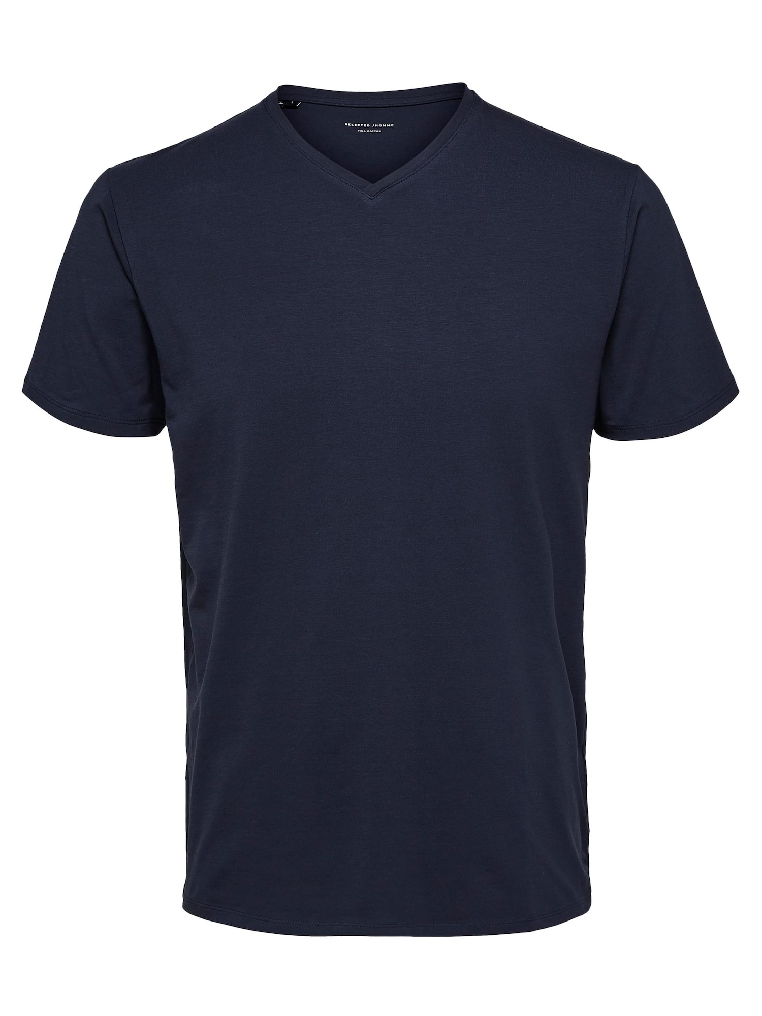 SELECTED HOMME Majica 'New Pima'  mornarska