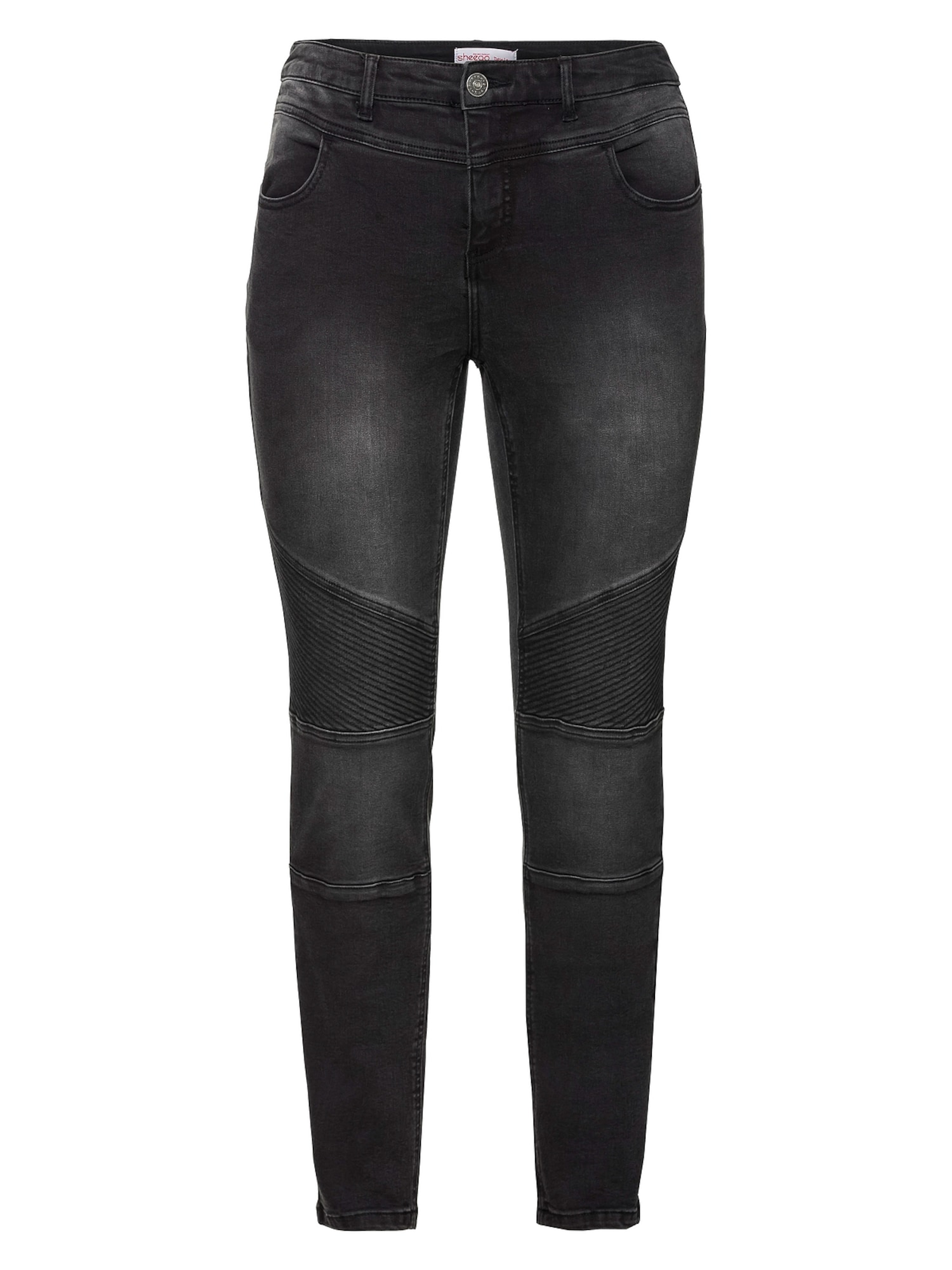 SHEEGO Kavbojke  črn denim
