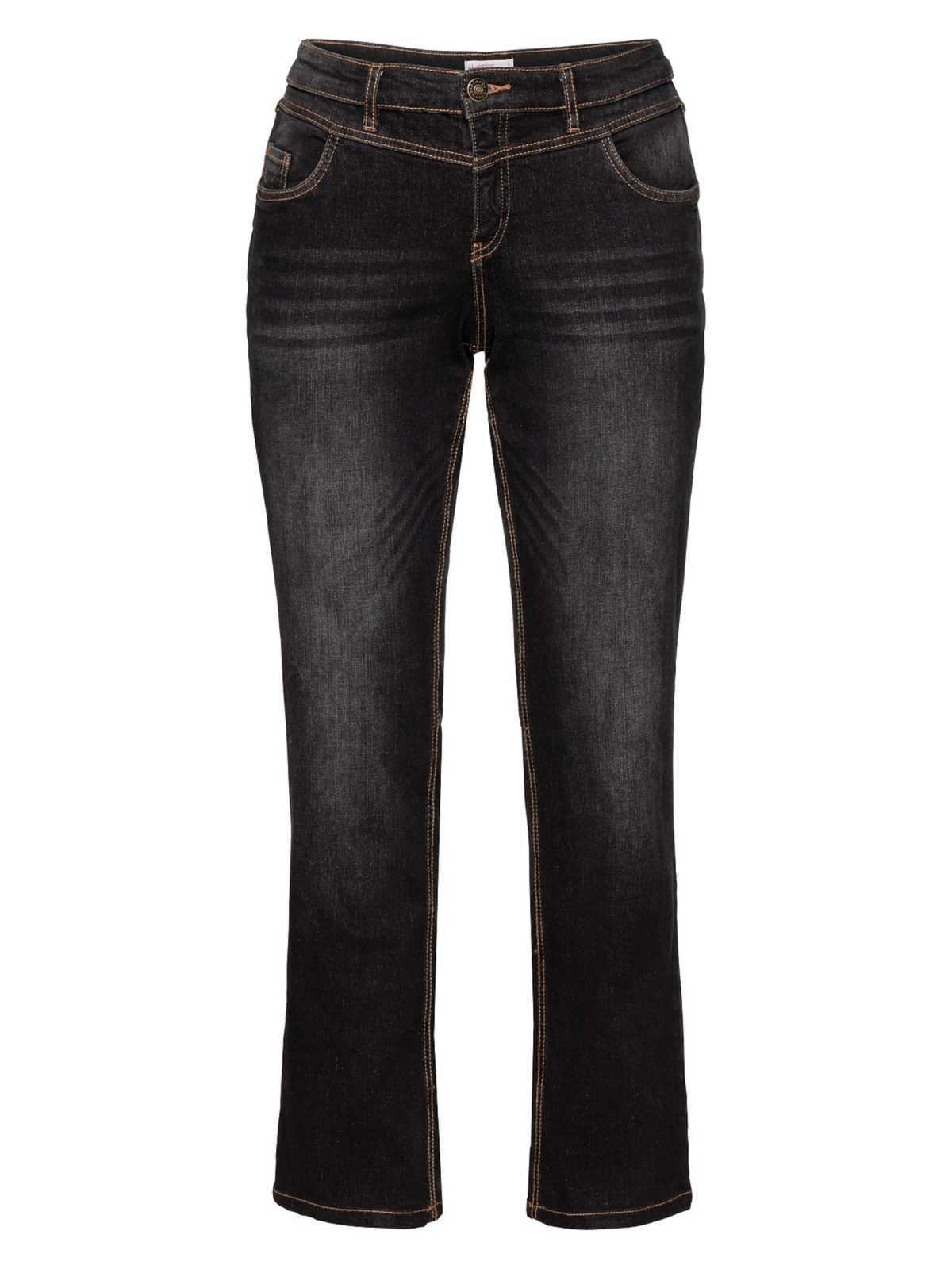 SHEEGO Kavbojke  črn denim