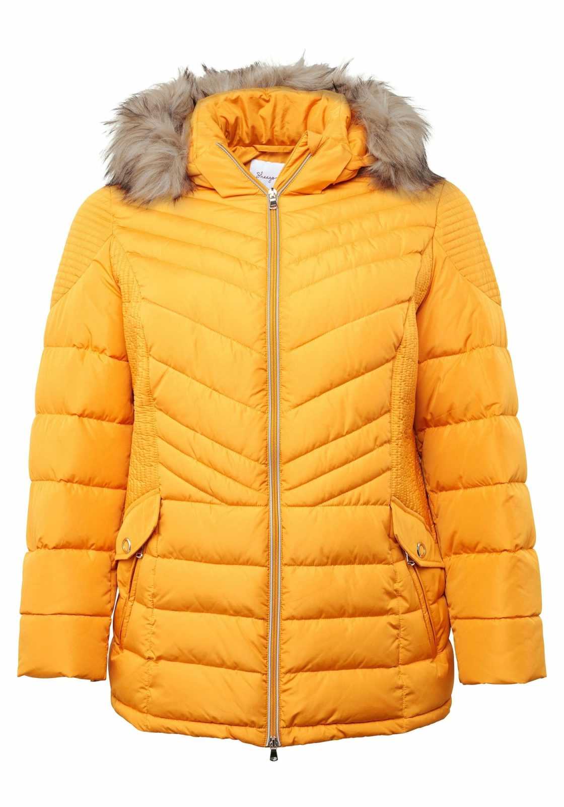 SHEEGO Zimska jakna  svetlo rjava / žafran