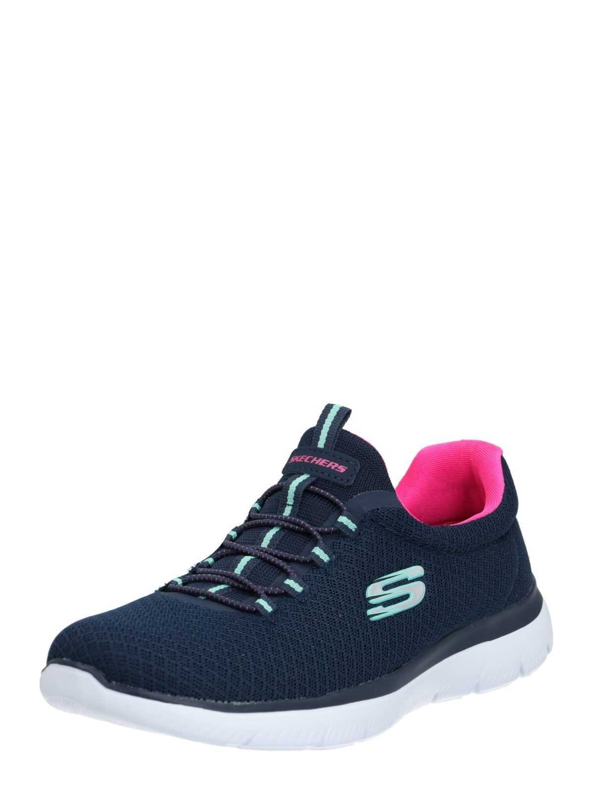 SKECHERS Natikač 'Summits'  mornarska / meta / roza