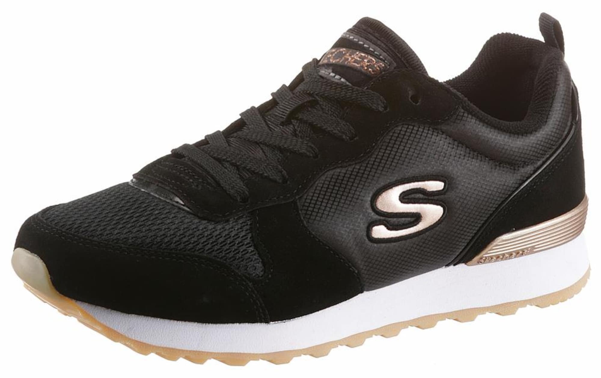 SKECHERS Nizke superge 'Goldn gurl'  zlata / črna