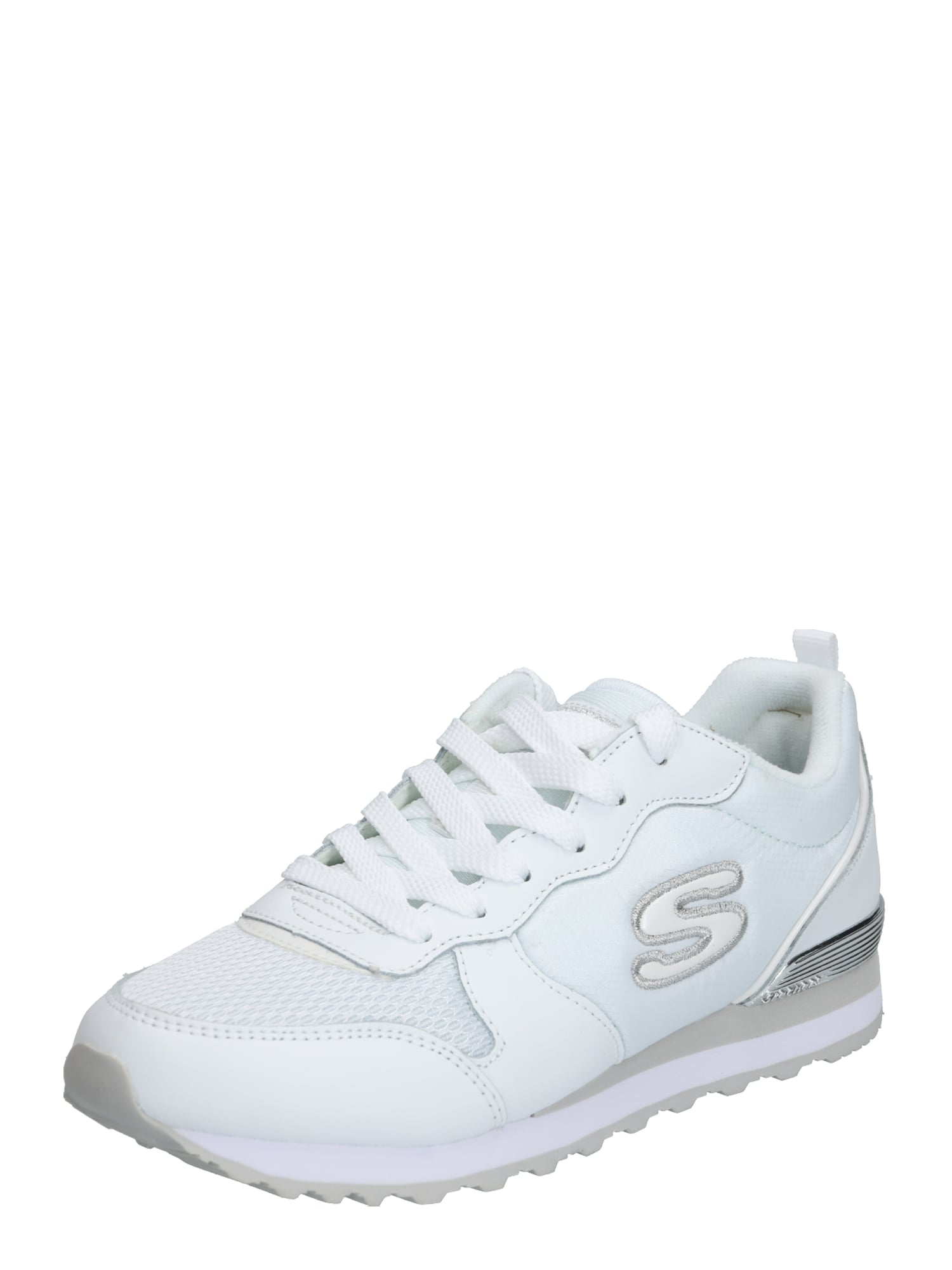 SKECHERS Nizke superge 'RETROS OG 85 Gold'n Gurl'  srebrna / off-bela