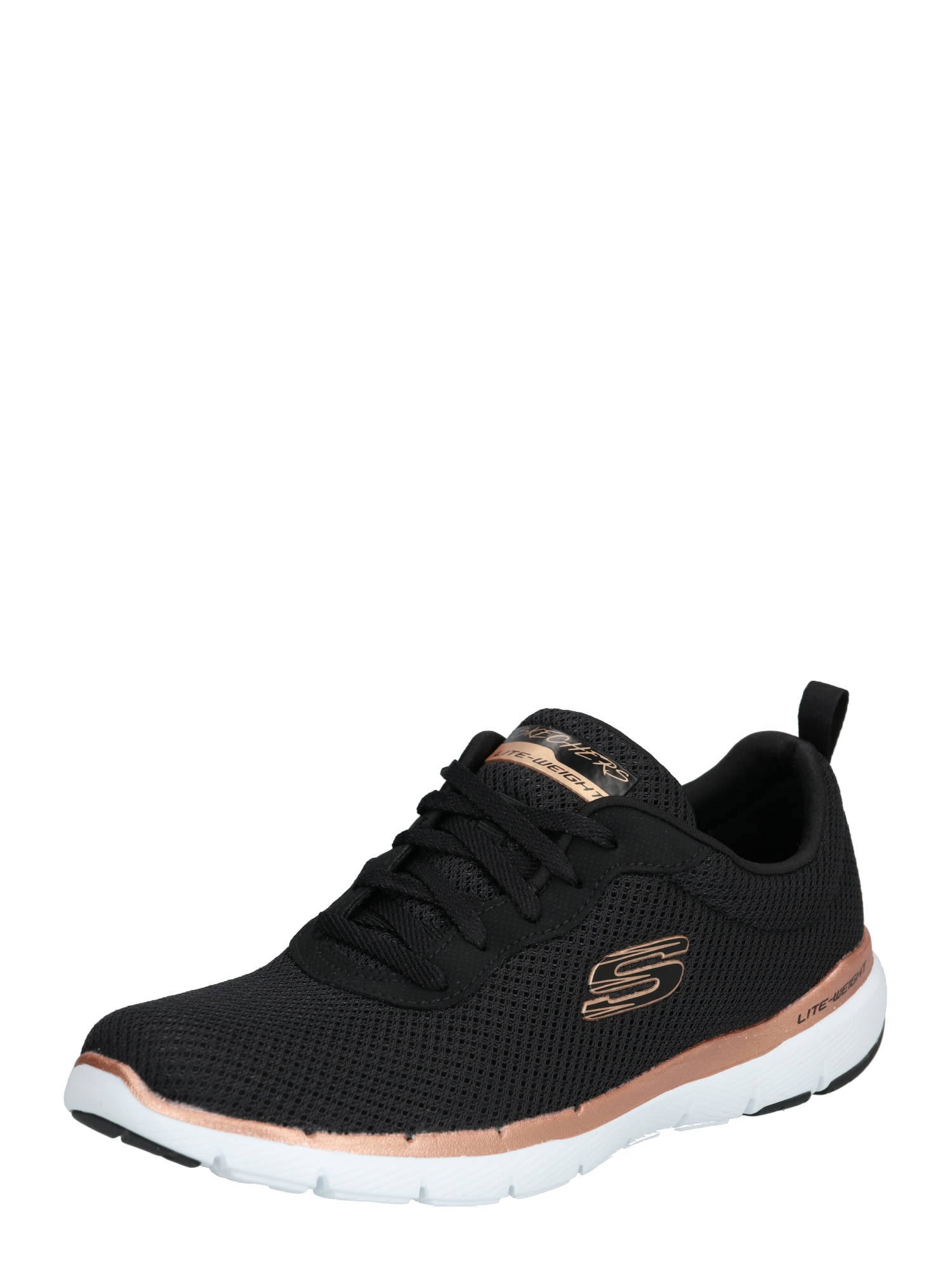 SKECHERS Nizke superge  bronasta / črna
