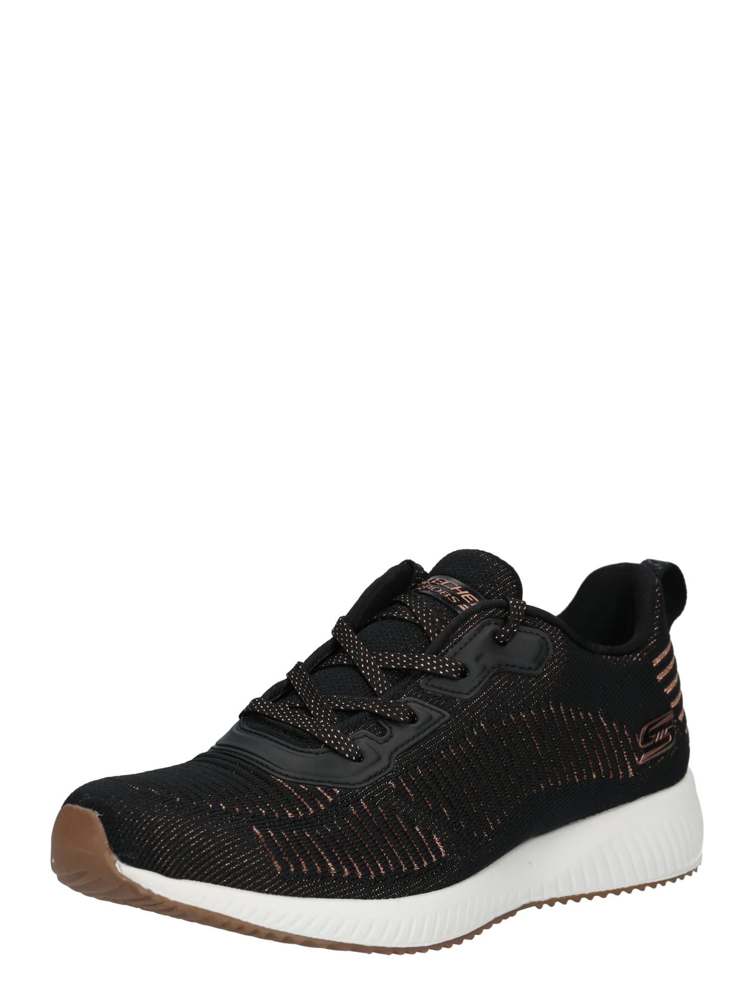 SKECHERS Nizke superge  svetlo bež / rjava / črna