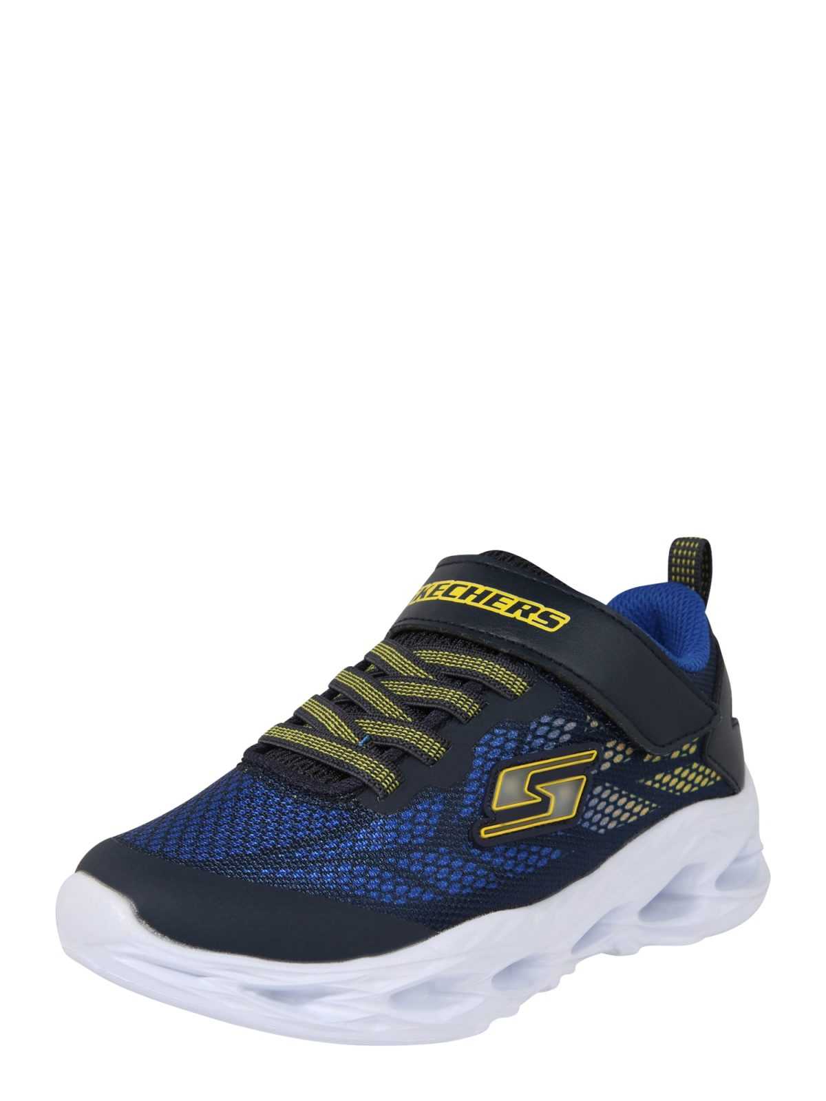 SKECHERS Superge  modra / mornarska / rumena / transparentna