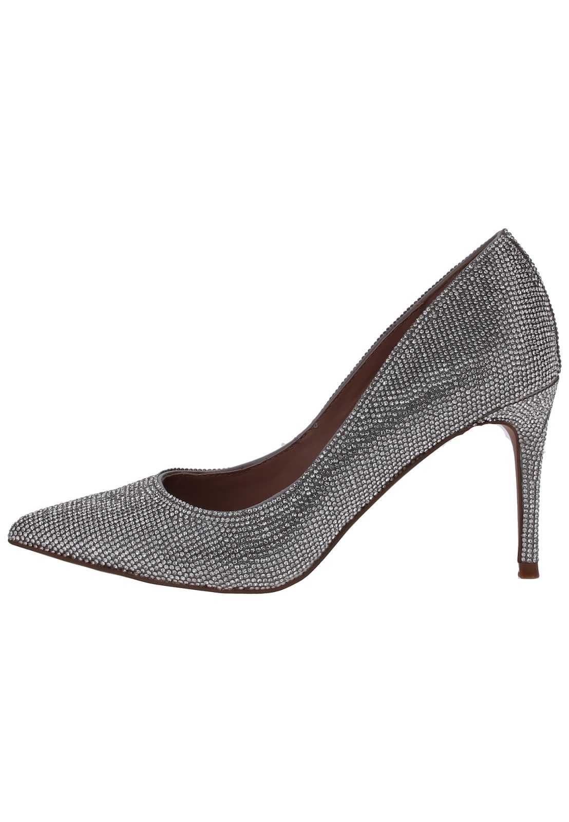 STEVE MADDEN Čevlji s peto  srebrna