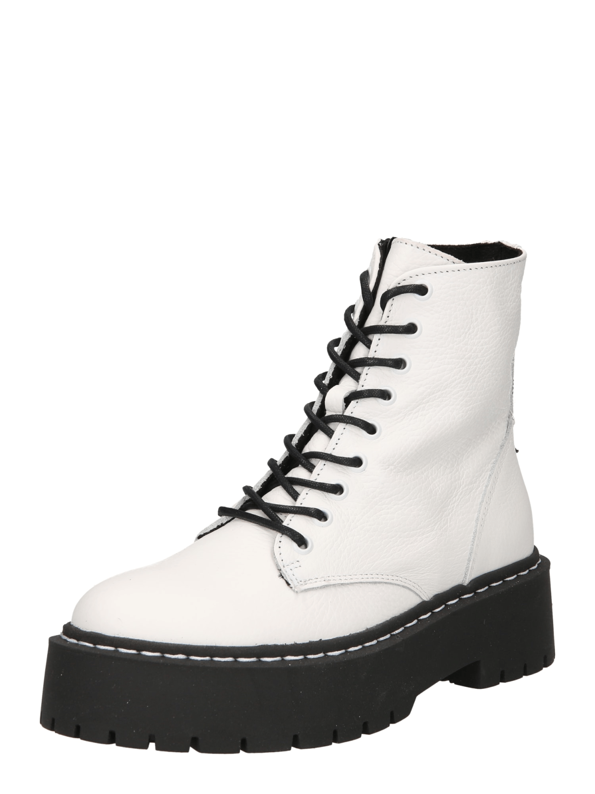 STEVE MADDEN Gležnarji z vezalkami 'Skylar'  bela
