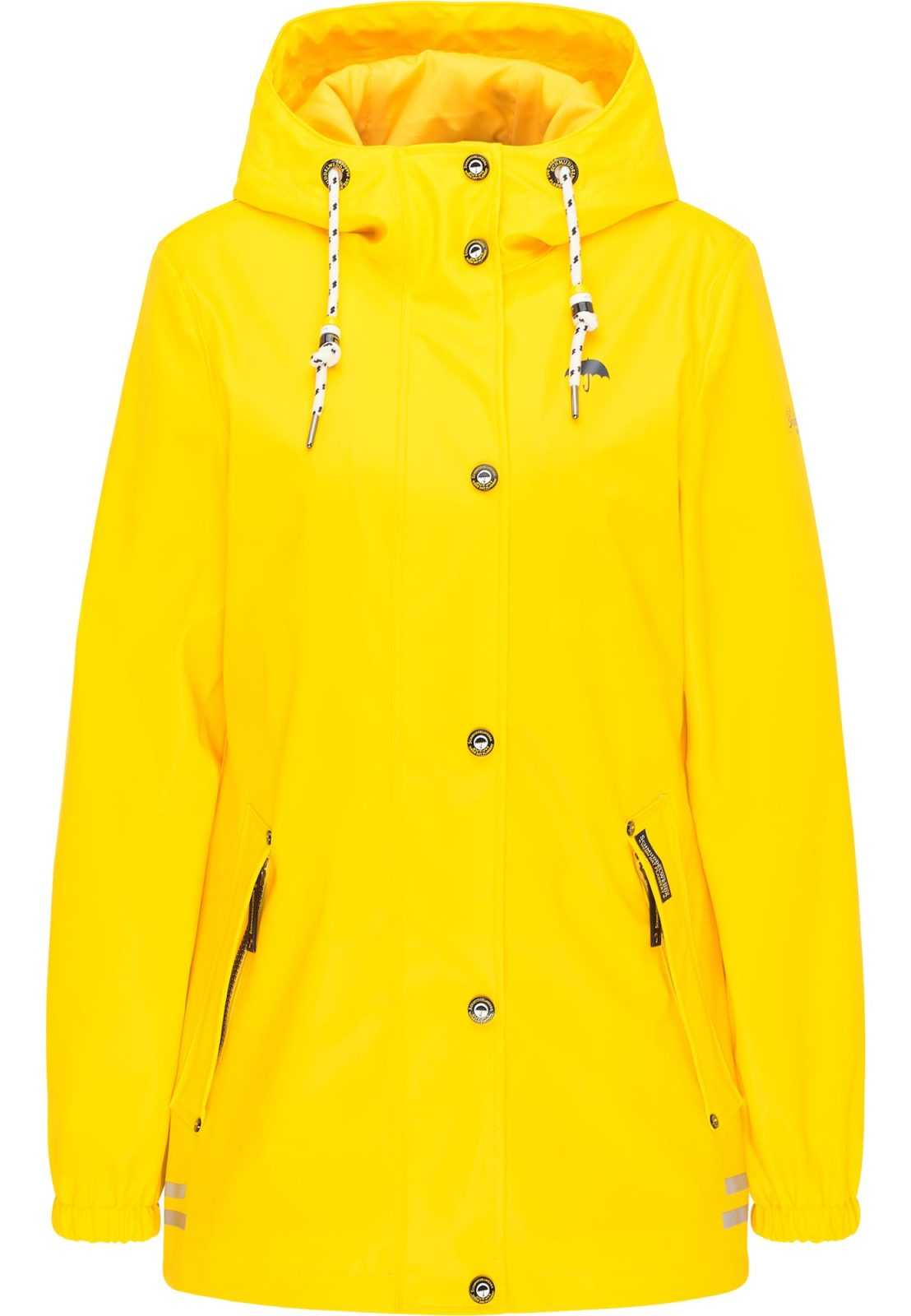 Schmuddelwedda Prehodna jakna  neonsko rumena