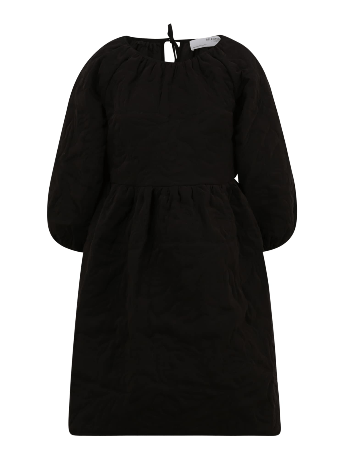 Selected Femme Petite Obleka  črna