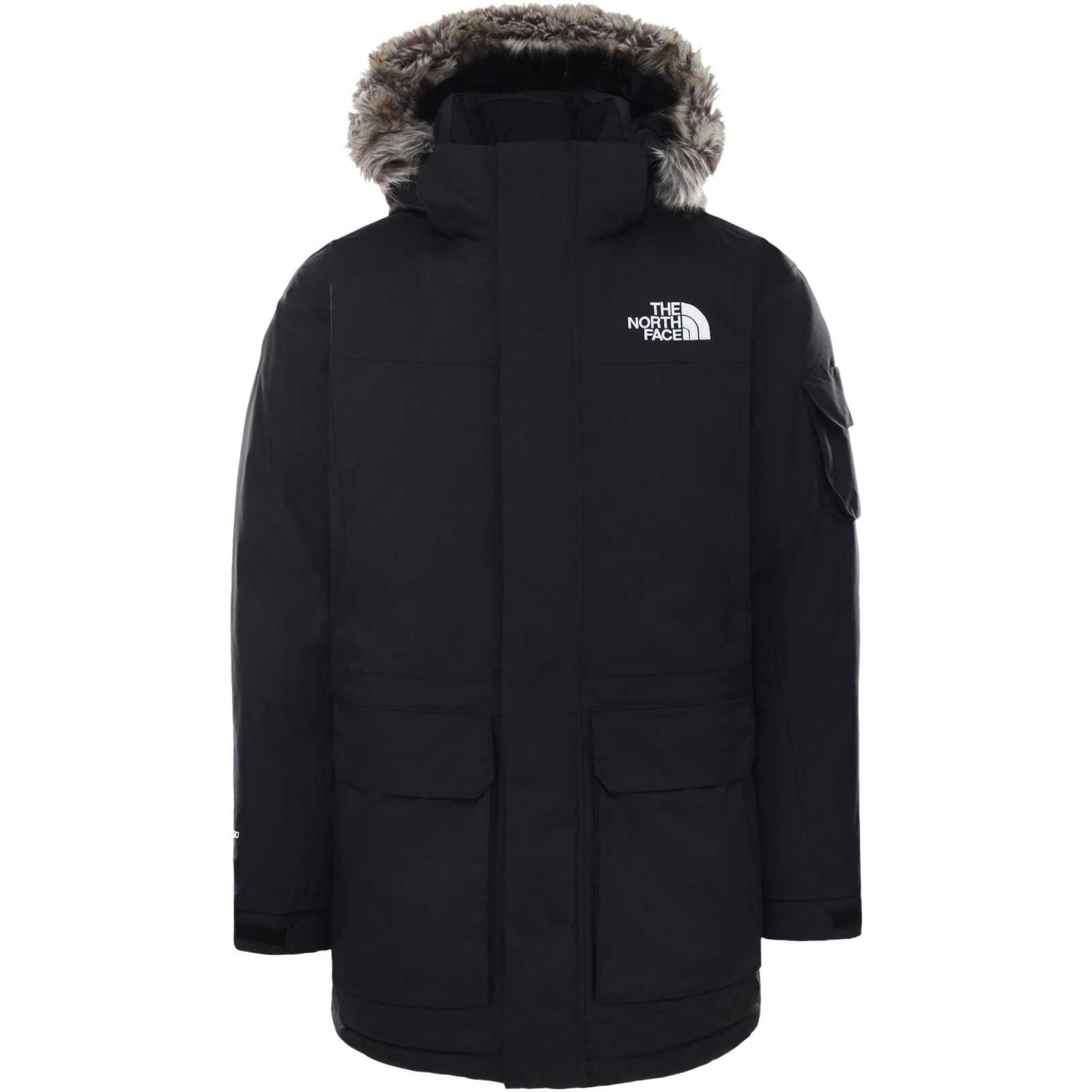 THE NORTH FACE Zunanja jakna 'McMurdo'  črna / bela