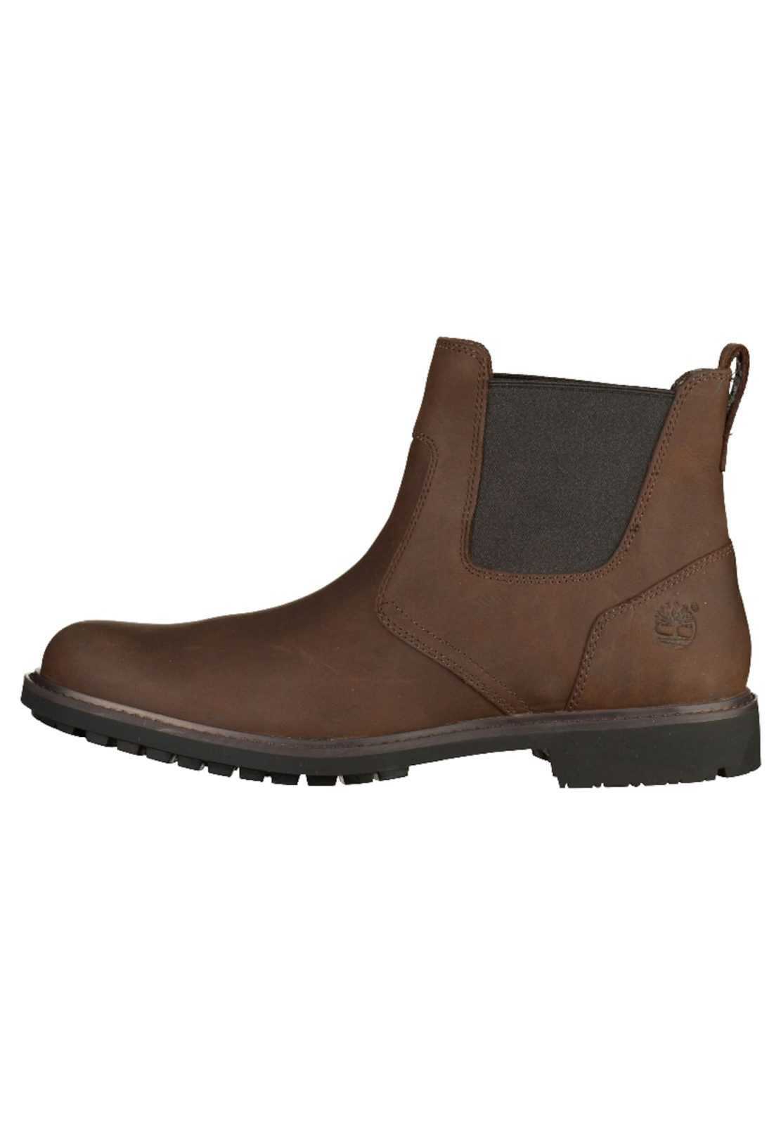 TIMBERLAND Chelsea škornji  rjava / črna