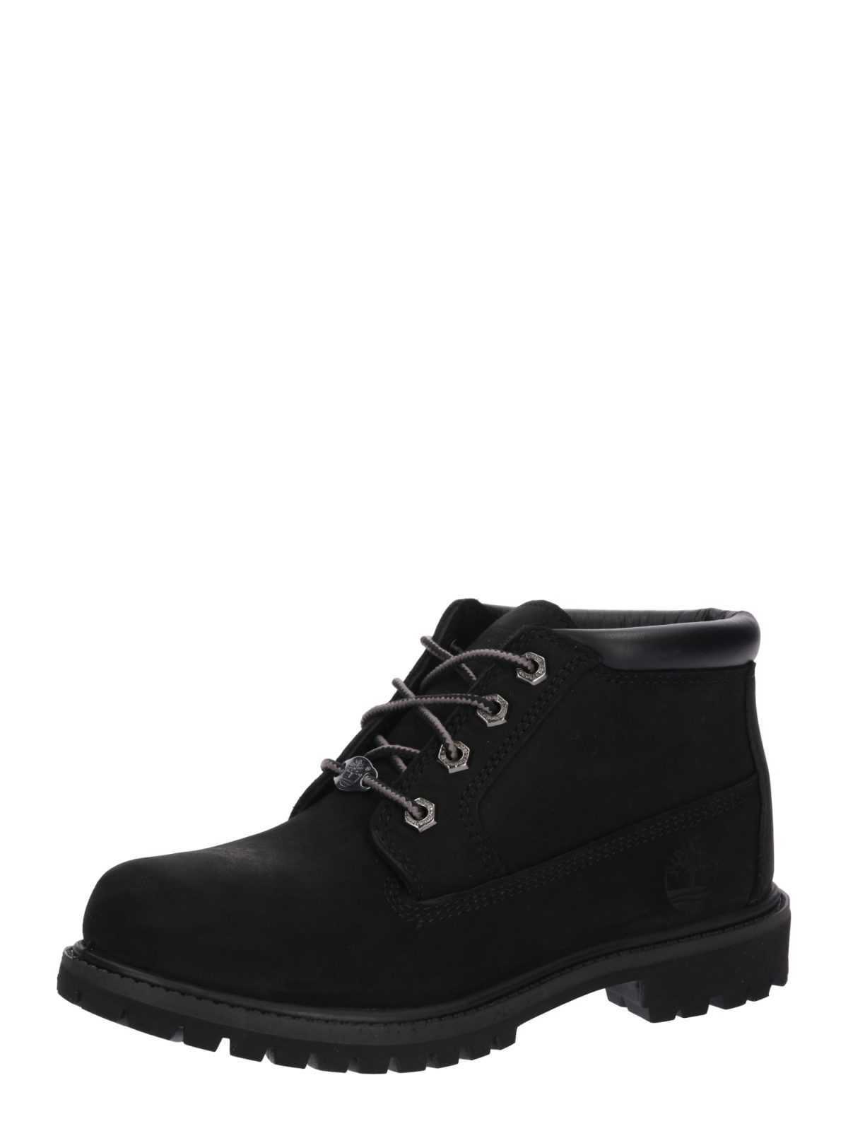 TIMBERLAND Gležnarji z vezalkami 'Nellie Double'  črna