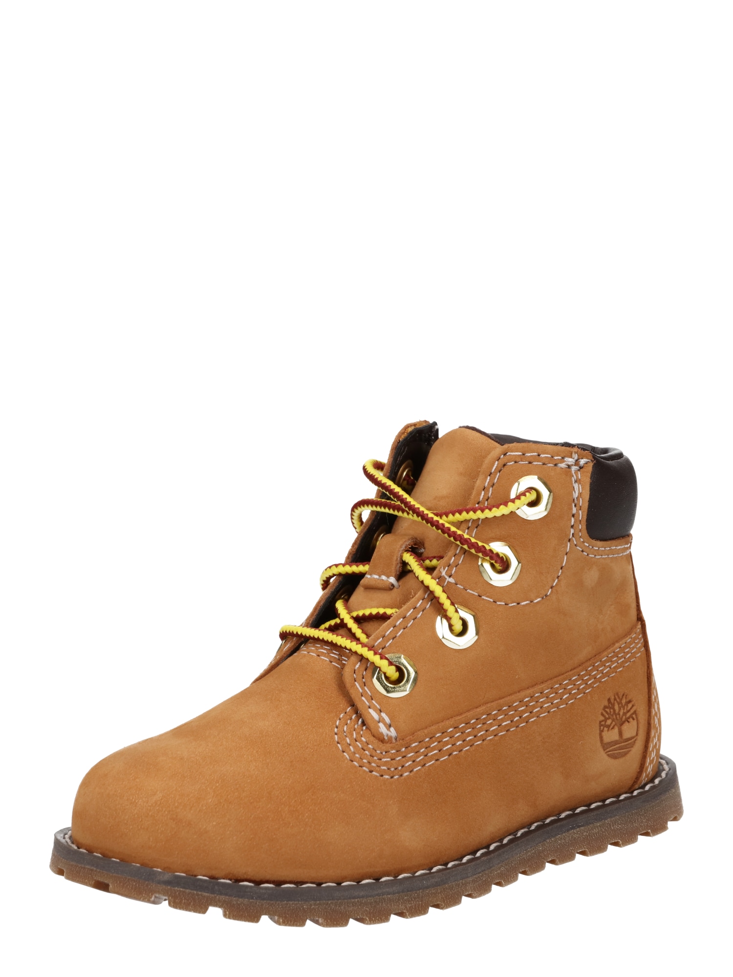 TIMBERLAND Škornji 'Pokey Pine'  konjak / temno rjava