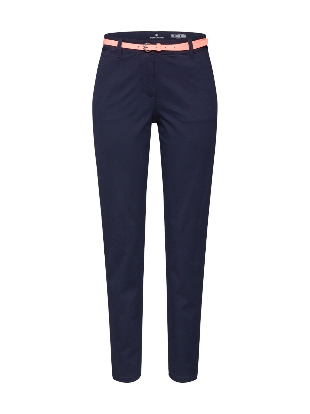 TOM TAILOR Chino hlače  temno modra