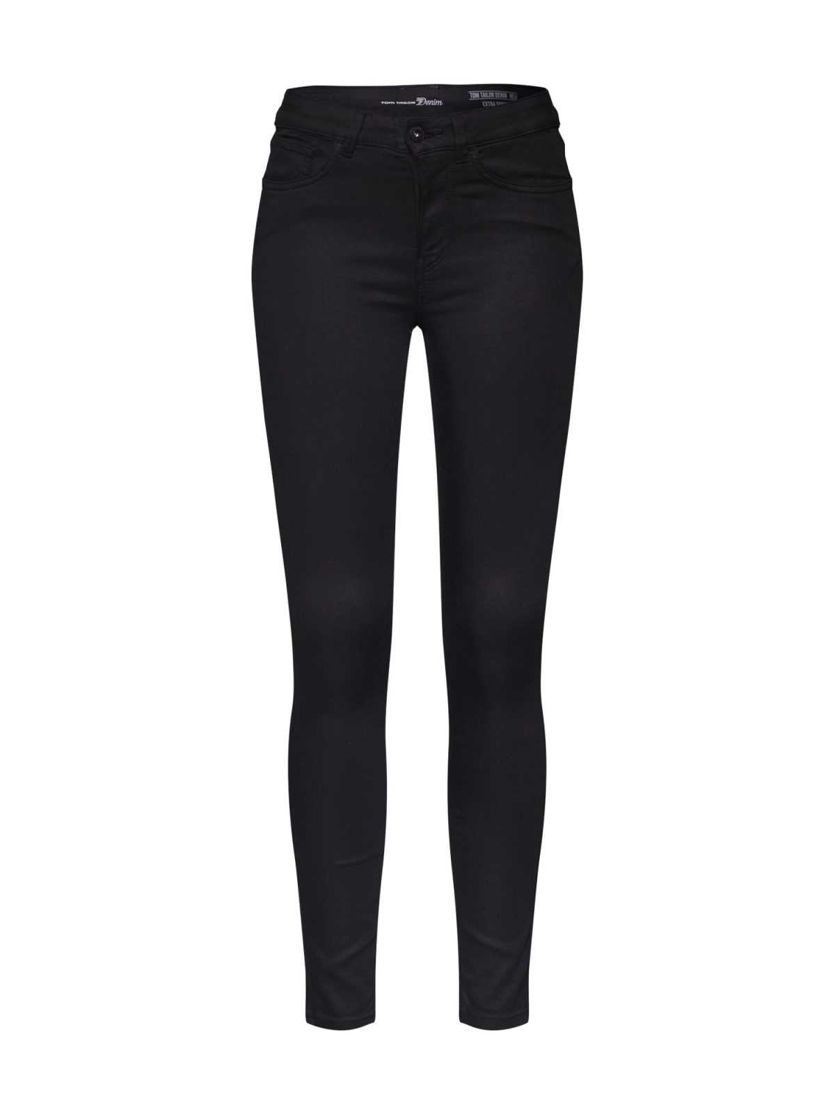 TOM TAILOR DENIM Kavbojke 'Nela'  črn denim