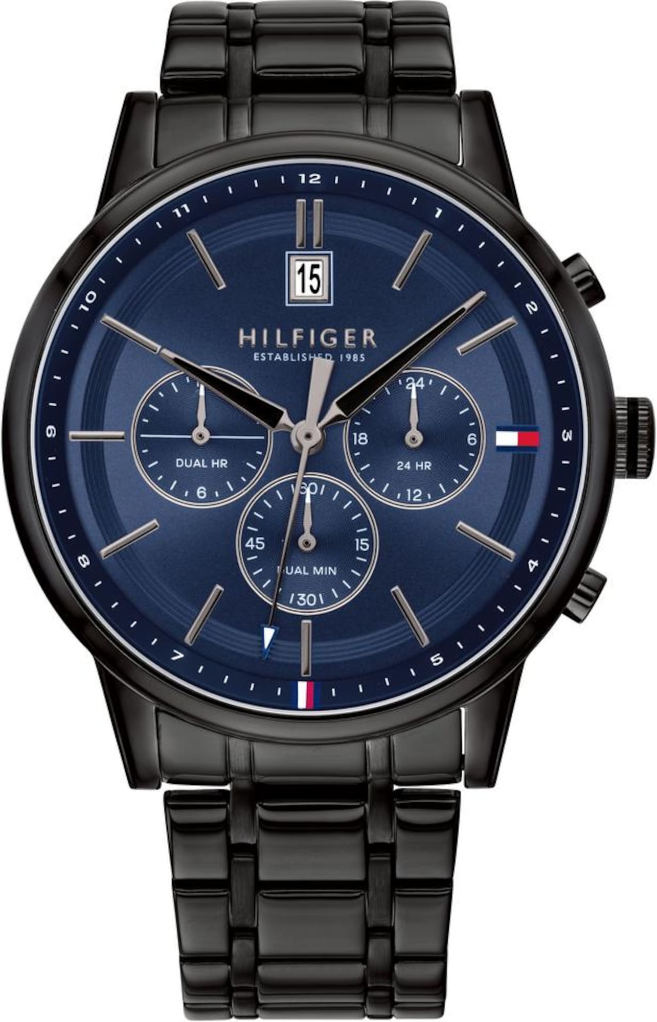 TOMMY HILFIGER Analogna ura  črna