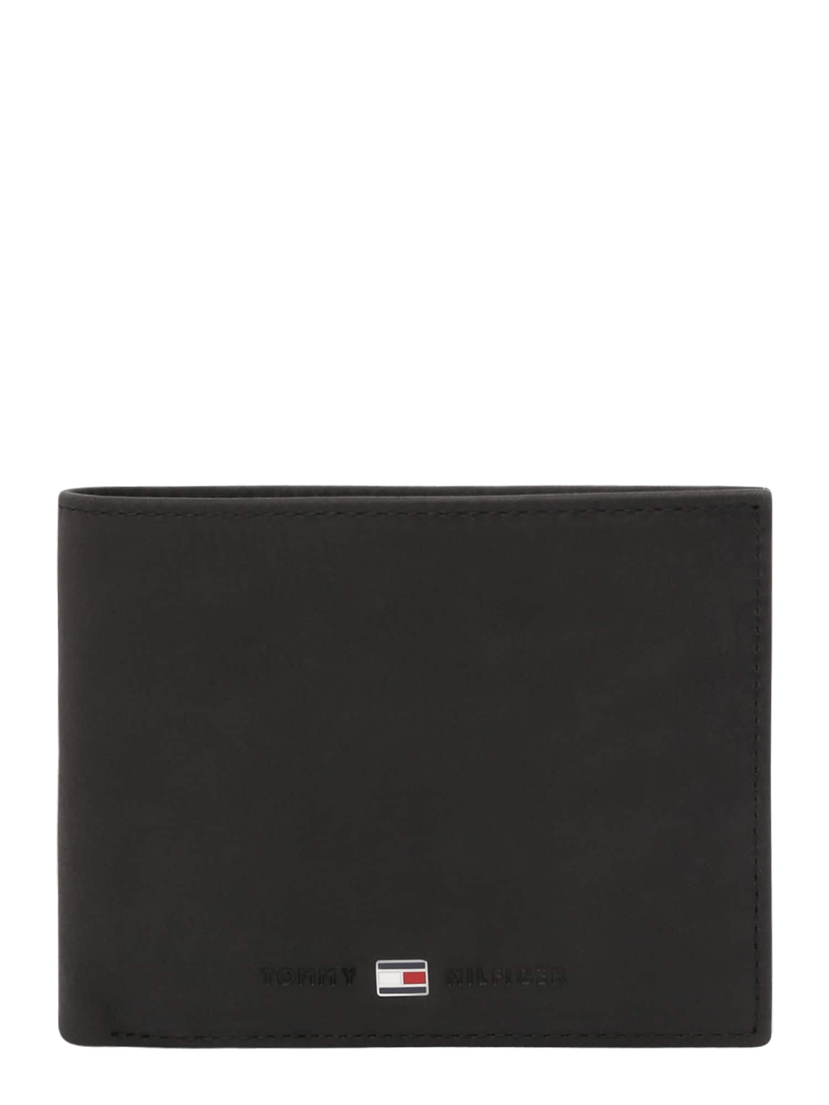 TOMMY HILFIGER Denarnica 'Johnson'  mornarska / rdeča / črna / bela
