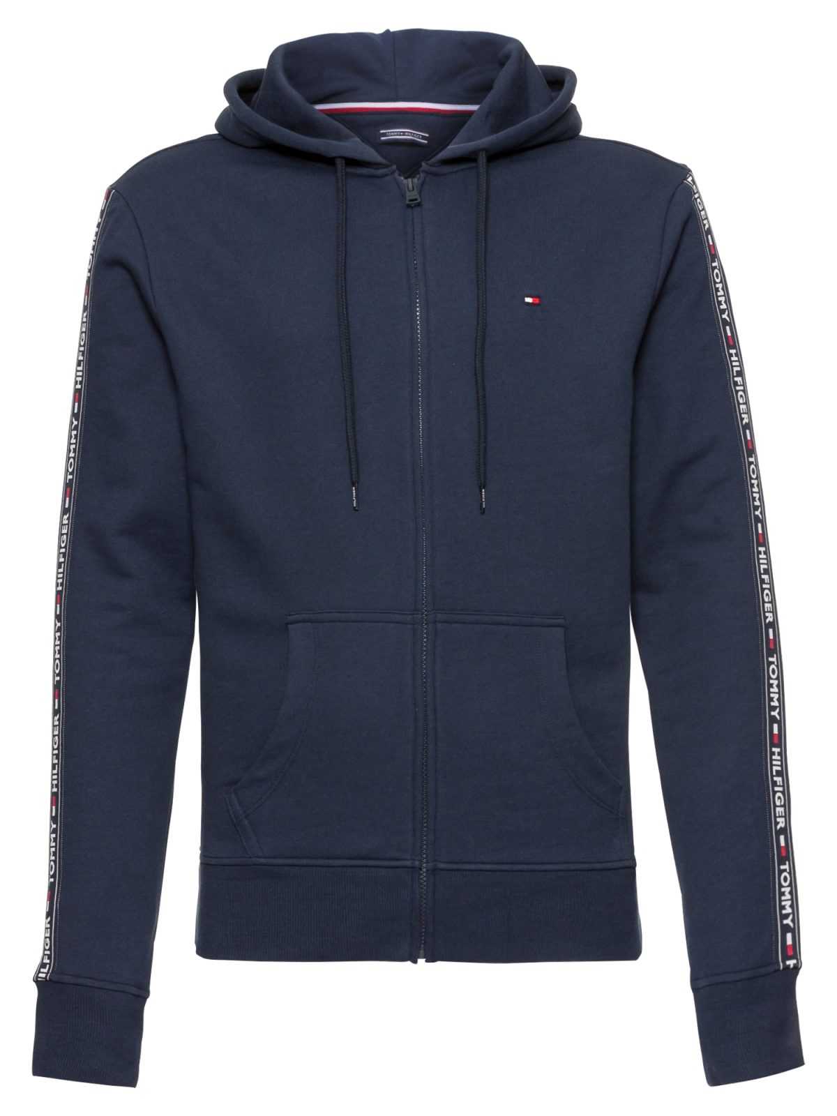 TOMMY HILFIGER Jopa na zadrgo  mornarska / rdeča / bela