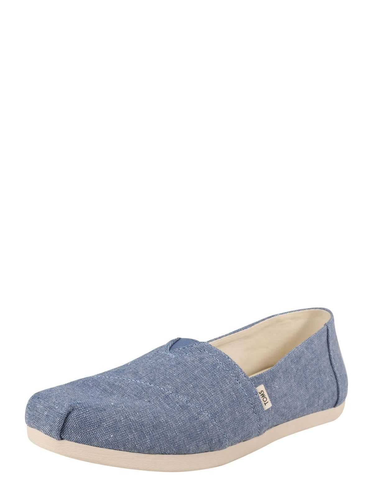 TOMS Espadrile 'ALPARGATA'  temno modra / siva