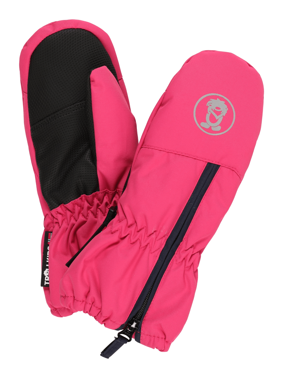 TROLLKIDS Športne rokavice  roza / črna