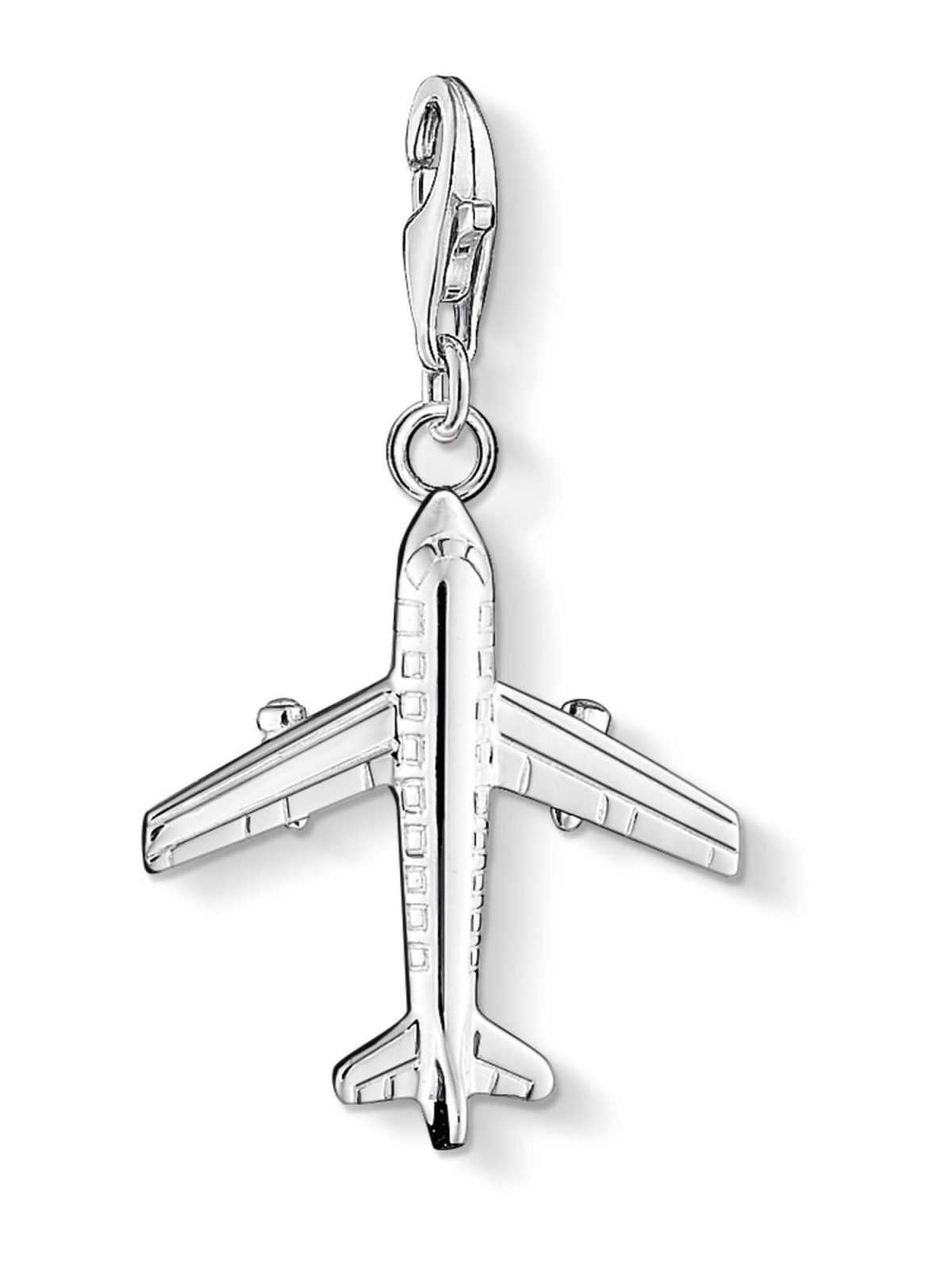 Thomas Sabo Obesek 'Flugzeug'  srebrna