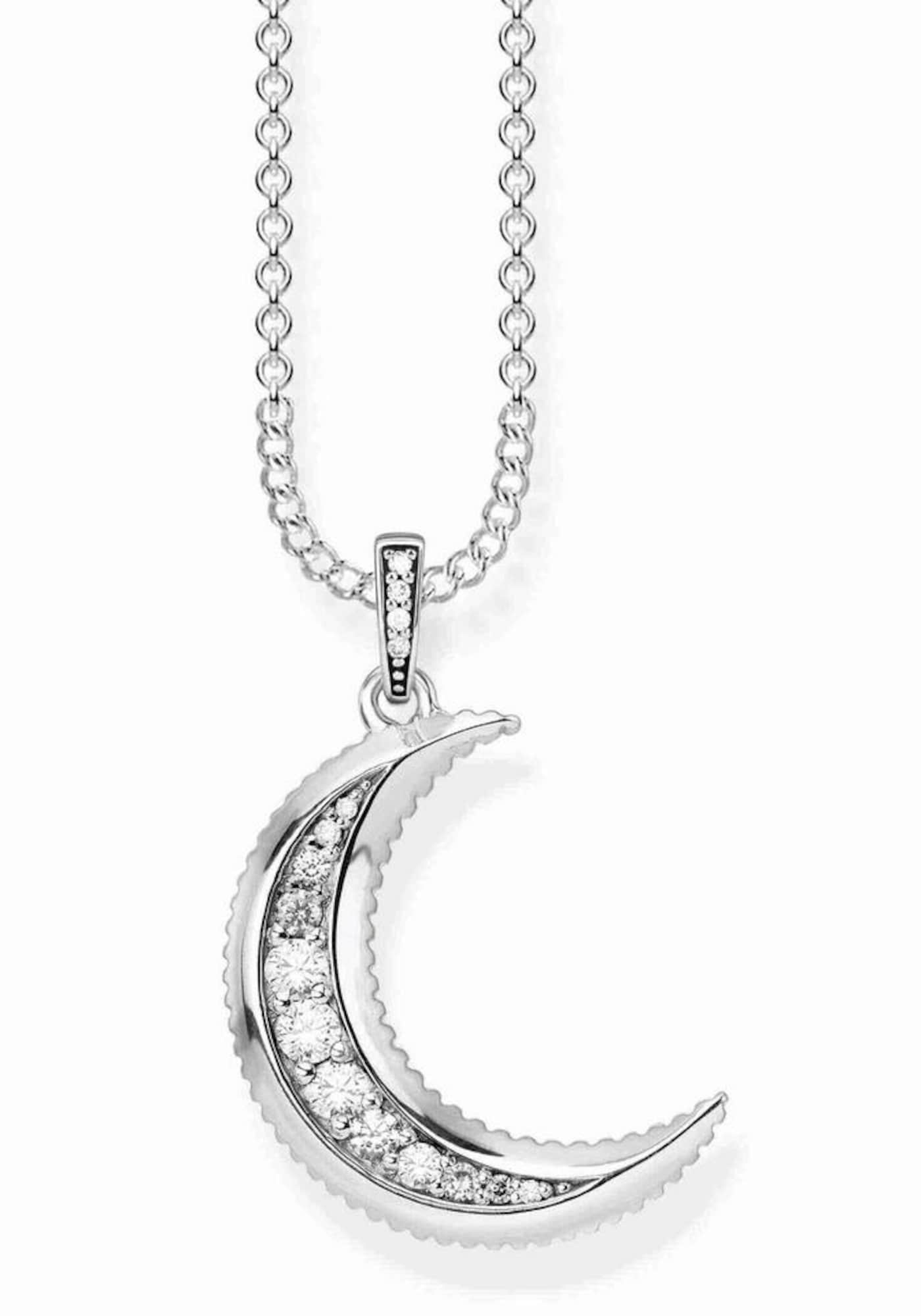 Thomas Sabo Verižica 'Royalty Mond'  srebrna