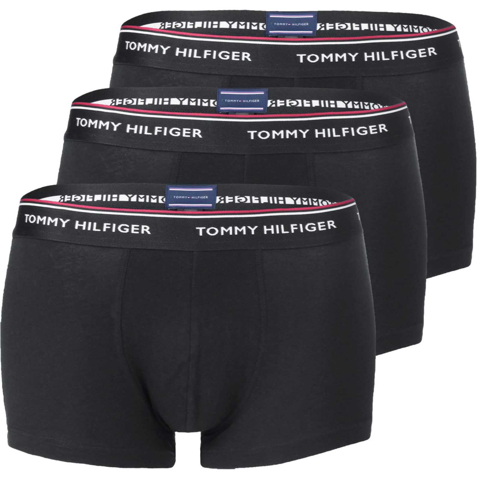 Tommy Hilfiger Underwear Boksarice  rdeča / črna / bela