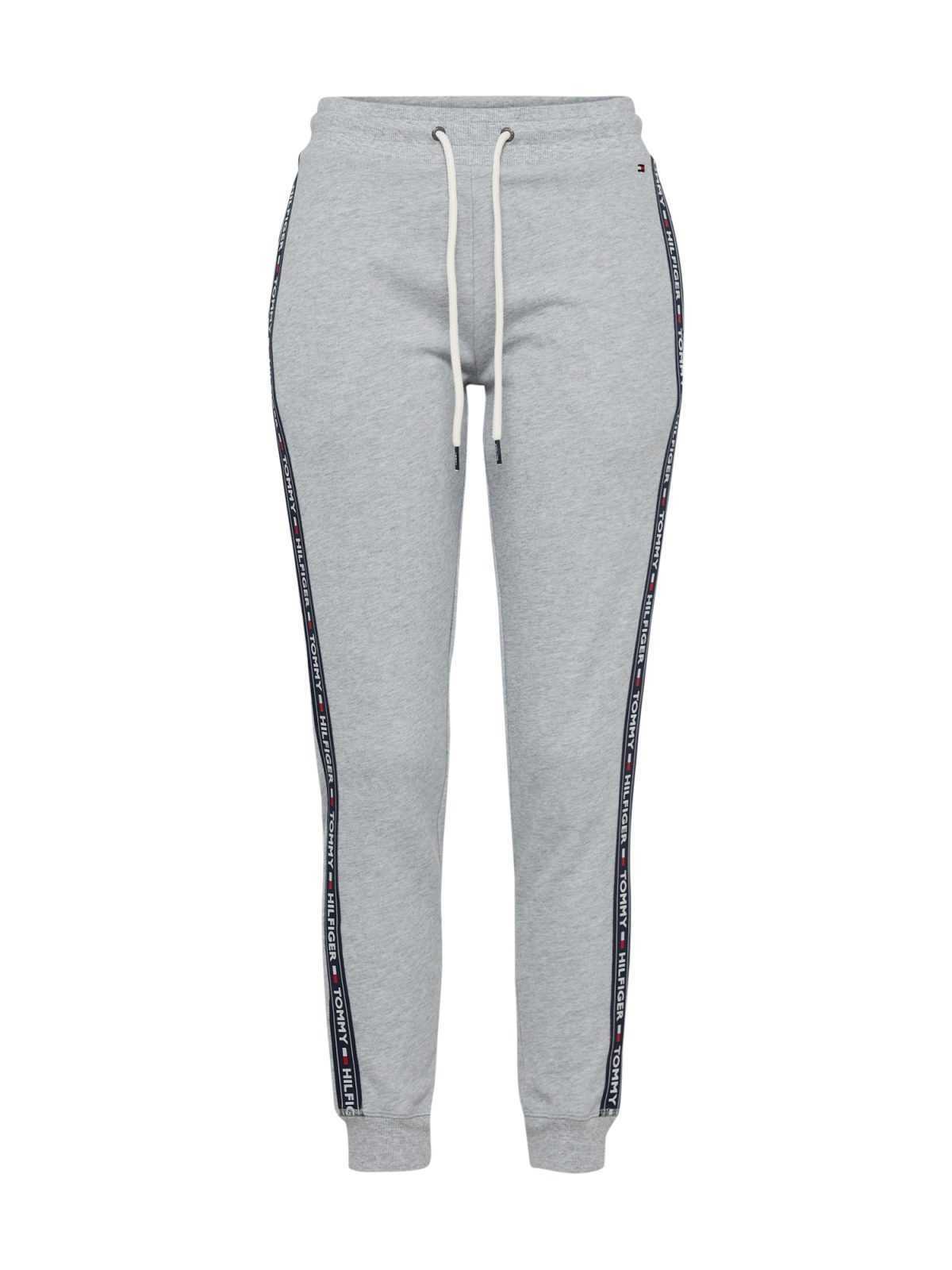 Tommy Hilfiger Underwear Hlače  mornarska / pegasto siva / rdeča / bela