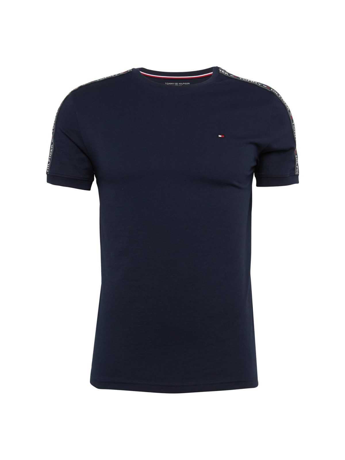 Tommy Hilfiger Underwear Majica 'Nostalgia'  mornarska / ognjeno rdeča / bela